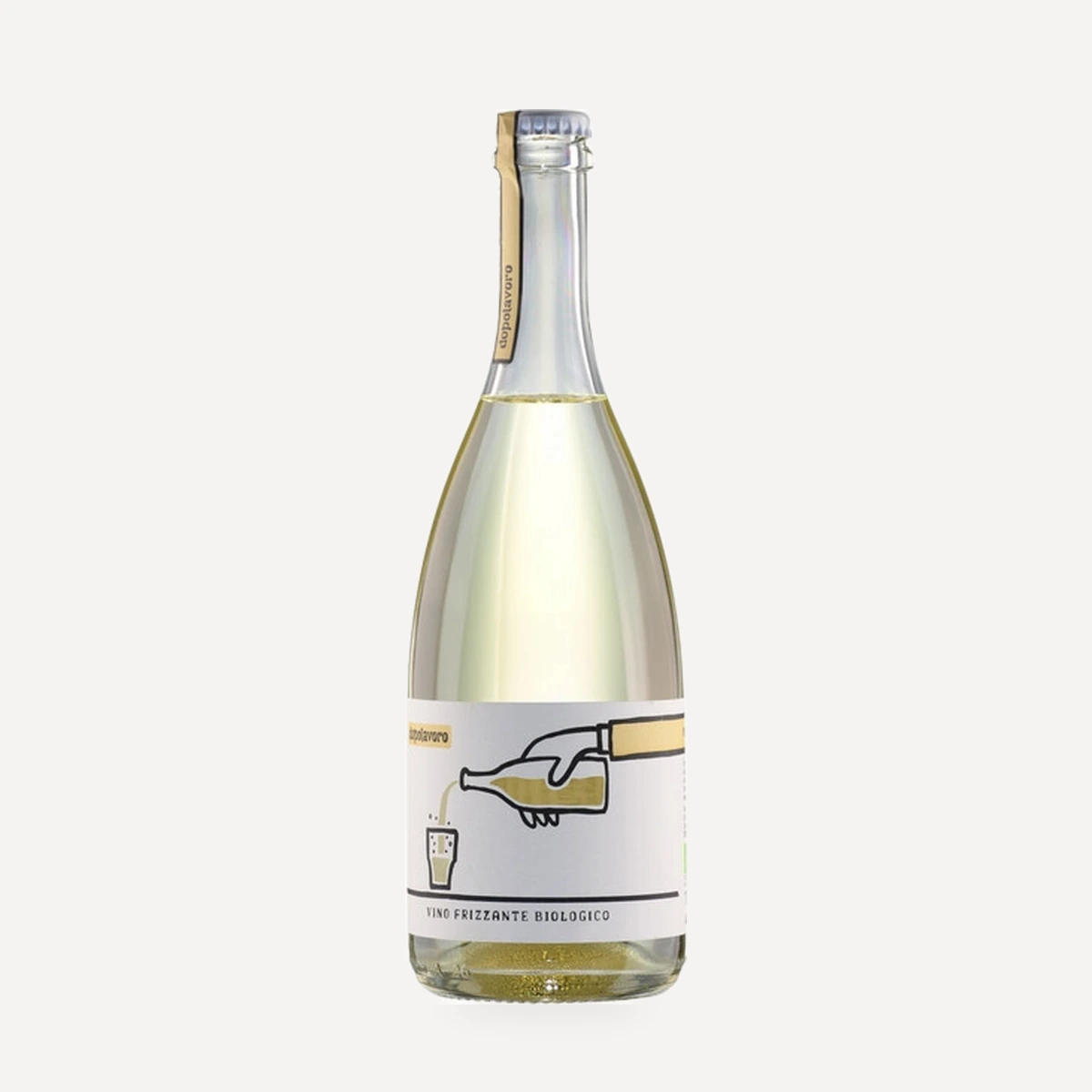 Dopolavoro Organic Frizzante wine — Corvezzo winery — Dionysus