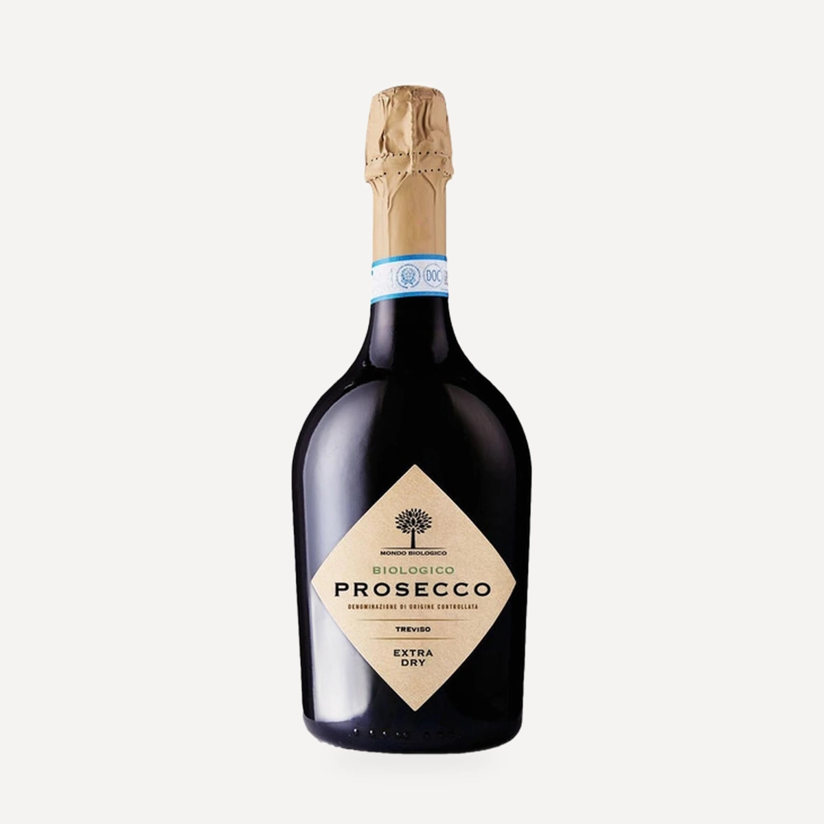 Mondo Biologico Prosecco Extra Dry Treviso DOC wine — Corvezzo winery — Dionysus