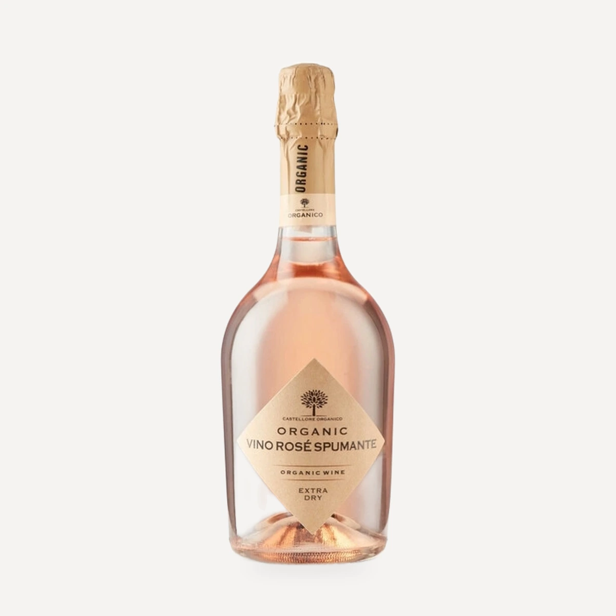 Pianeta Organico Rose Extra Dry wine — Corvezzo winery — Dionysus