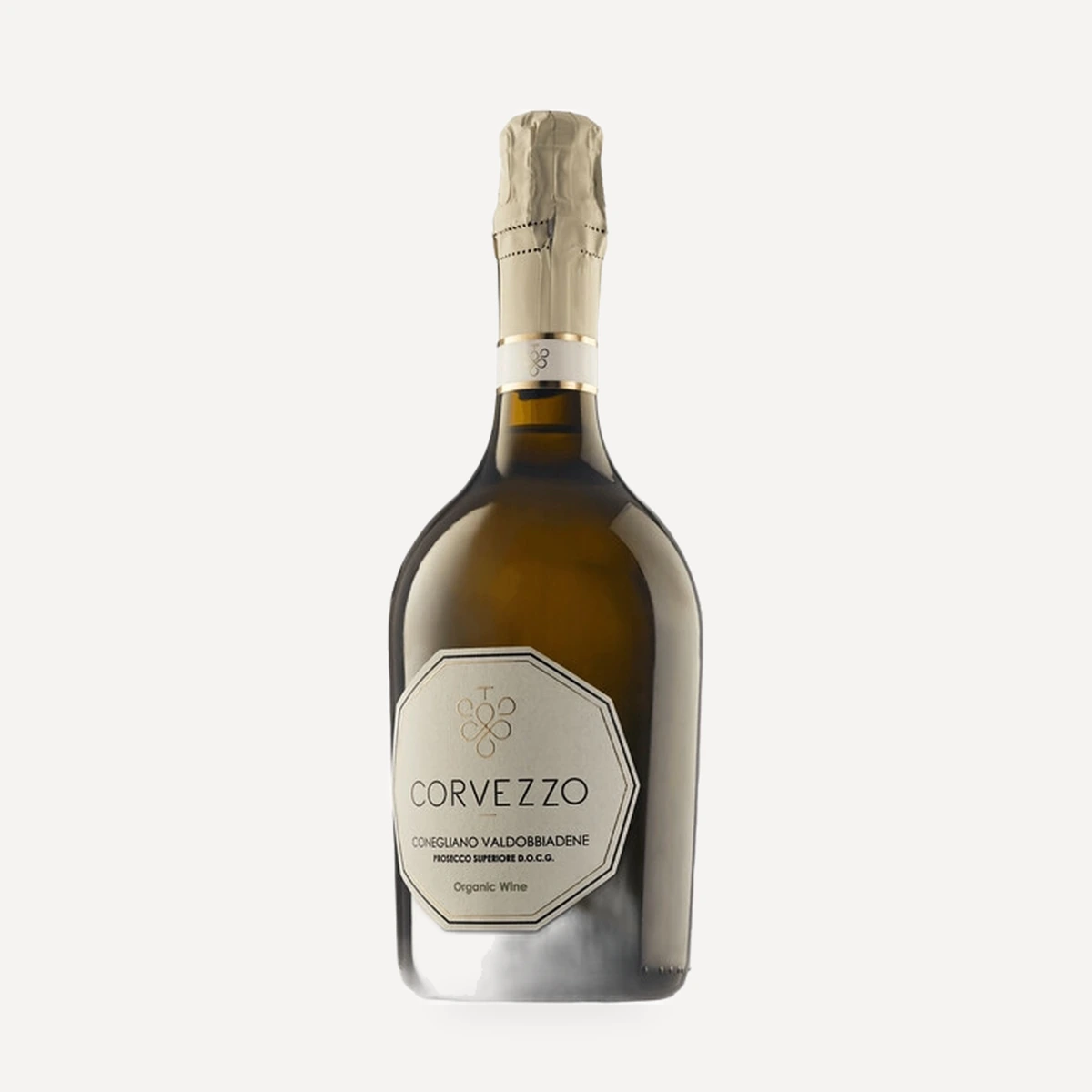 Prosecco Brut Superiore di Conegliano Valdobbiadene DOCG wine — Corvezzo winery — Dionysus