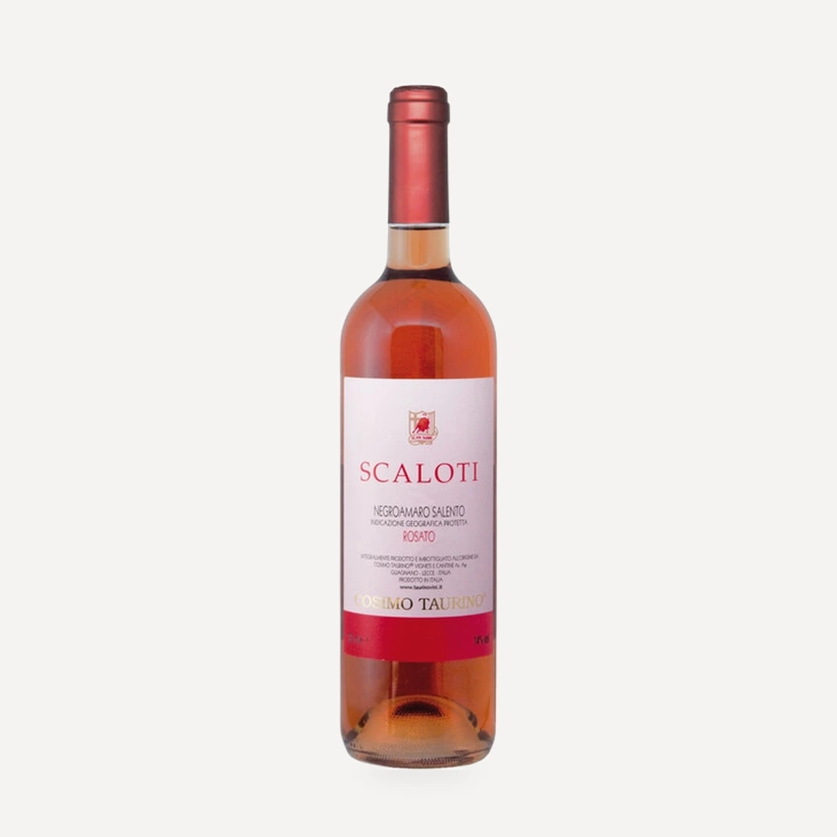 Scaloti Negroamaro Salento Rosato IGP wine — Cosimo Taurino winery — Dionysus