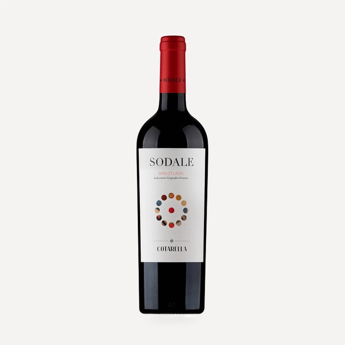 Sodale Merlot Lazio IGP wine — Cotarella winery — Dionysus