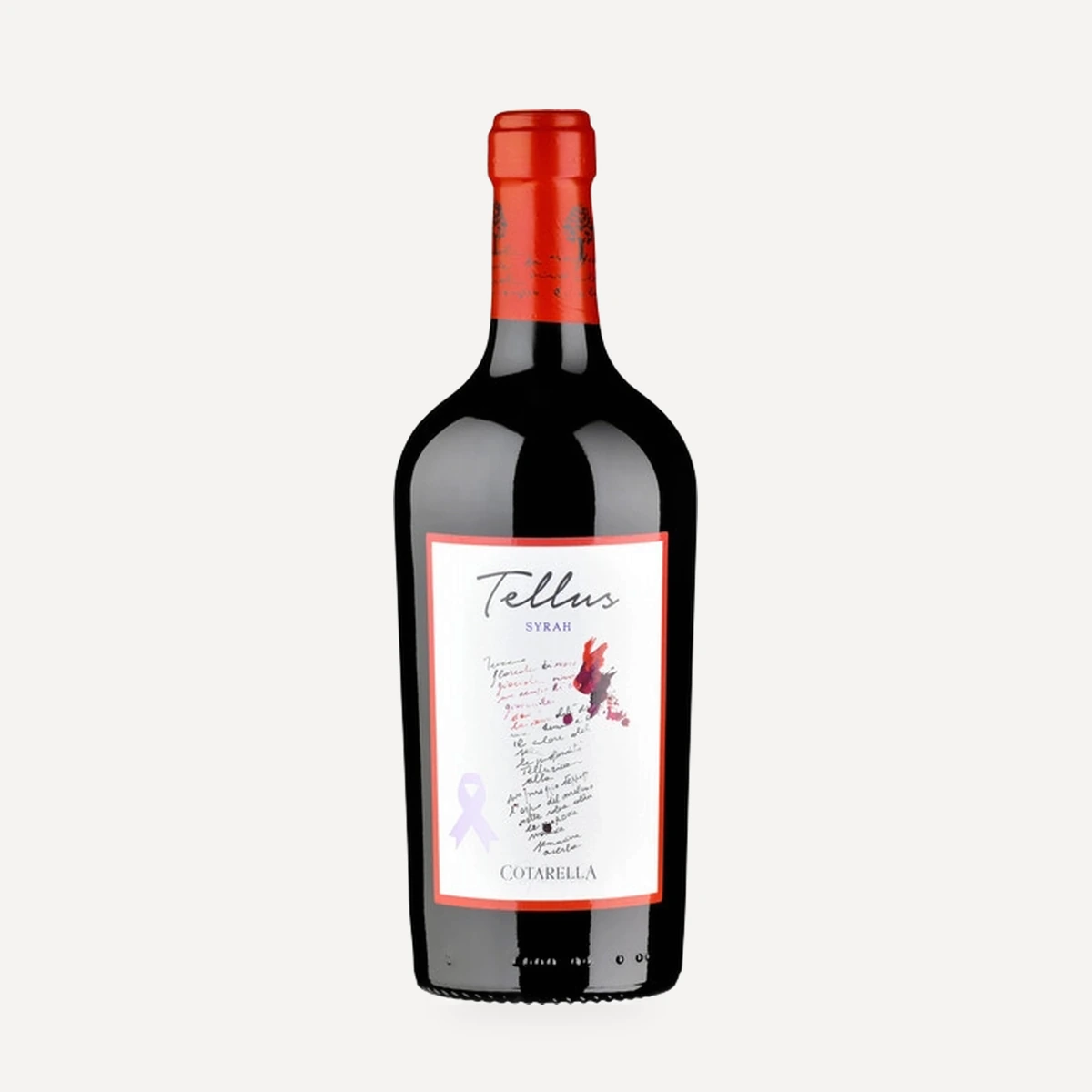 Tellus Syrah Lazio IGT wine — Cotarella winery — Dionysus