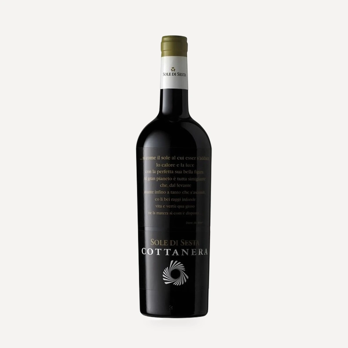 Sole di Sesta wine — Cottanera winery — Dionysus