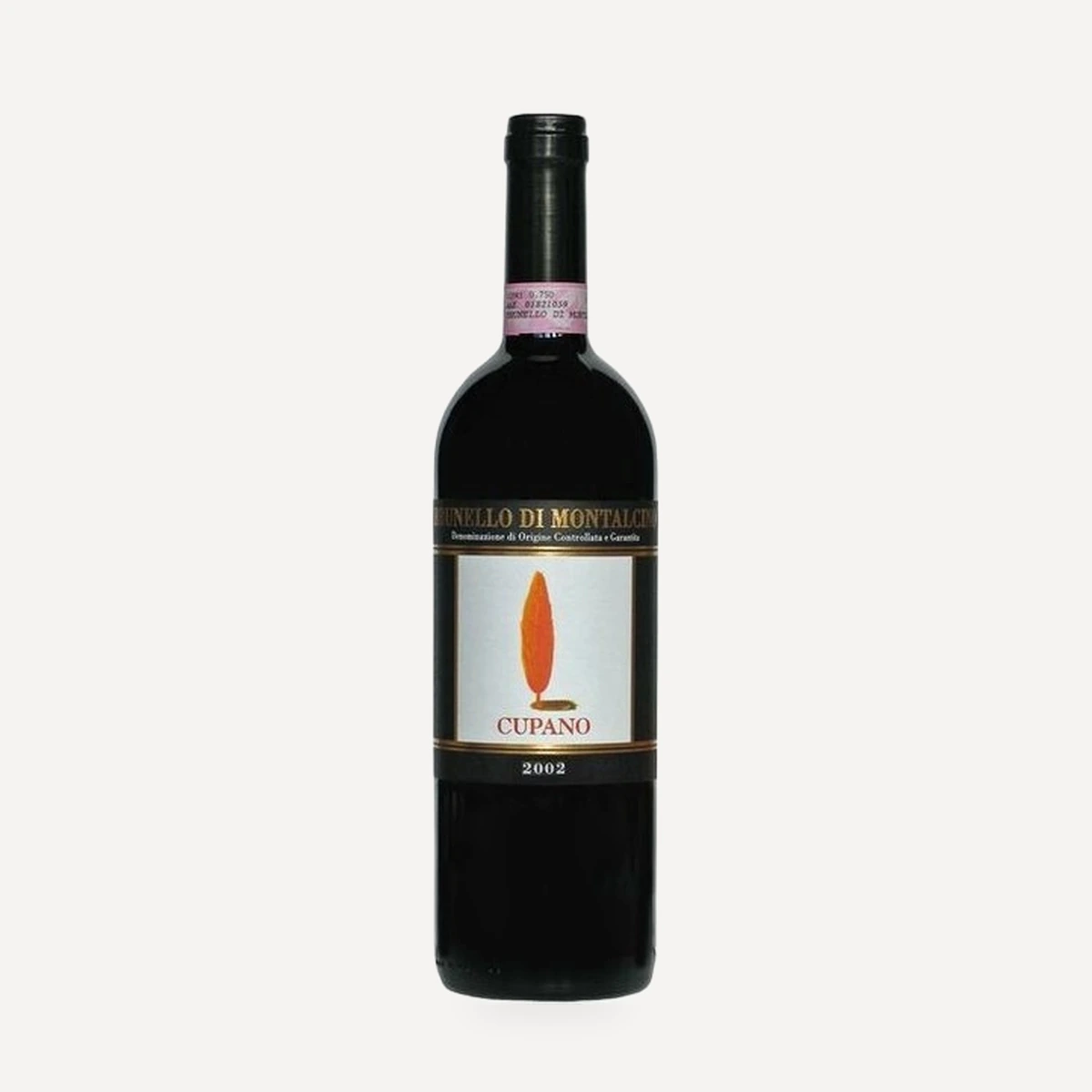 Brunello di Montalcino DOCG wine — Cupano winery — Dionysus
