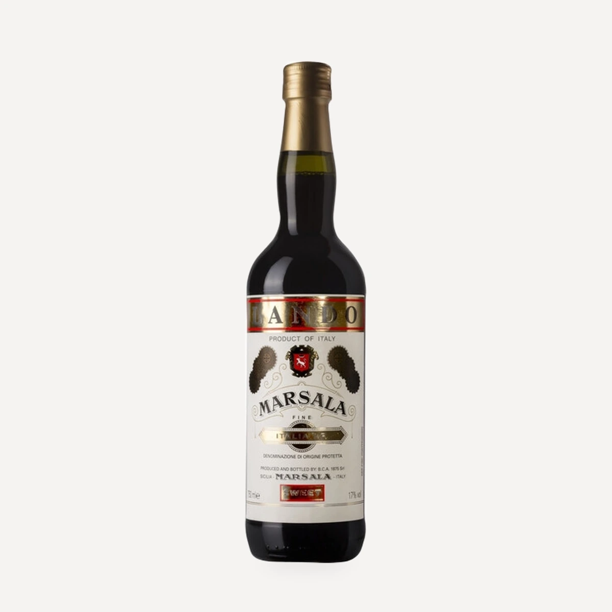 Lando Sweet Marsala Fine DOP wine — Curatolo Arini winery — Dionysus
