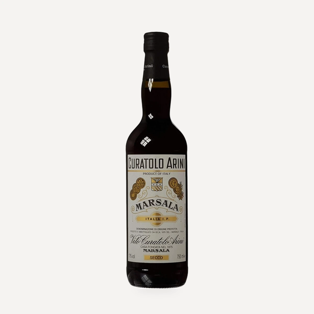 Marsala Secco wine — Curatolo Arini winery — Dionysus