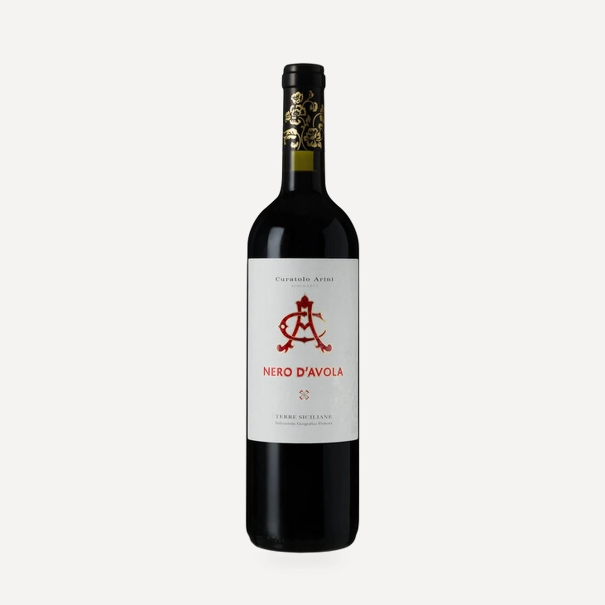 Nero d'Avola Terre Siciliane IGP wine — Curatolo Arini winery — Dionysus