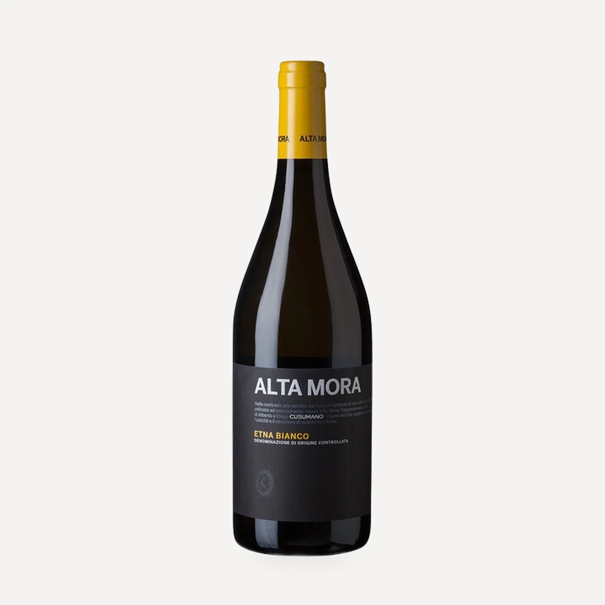 Alta Mora Etna Bianco DOC wine — Cusumano winery — Dionysus