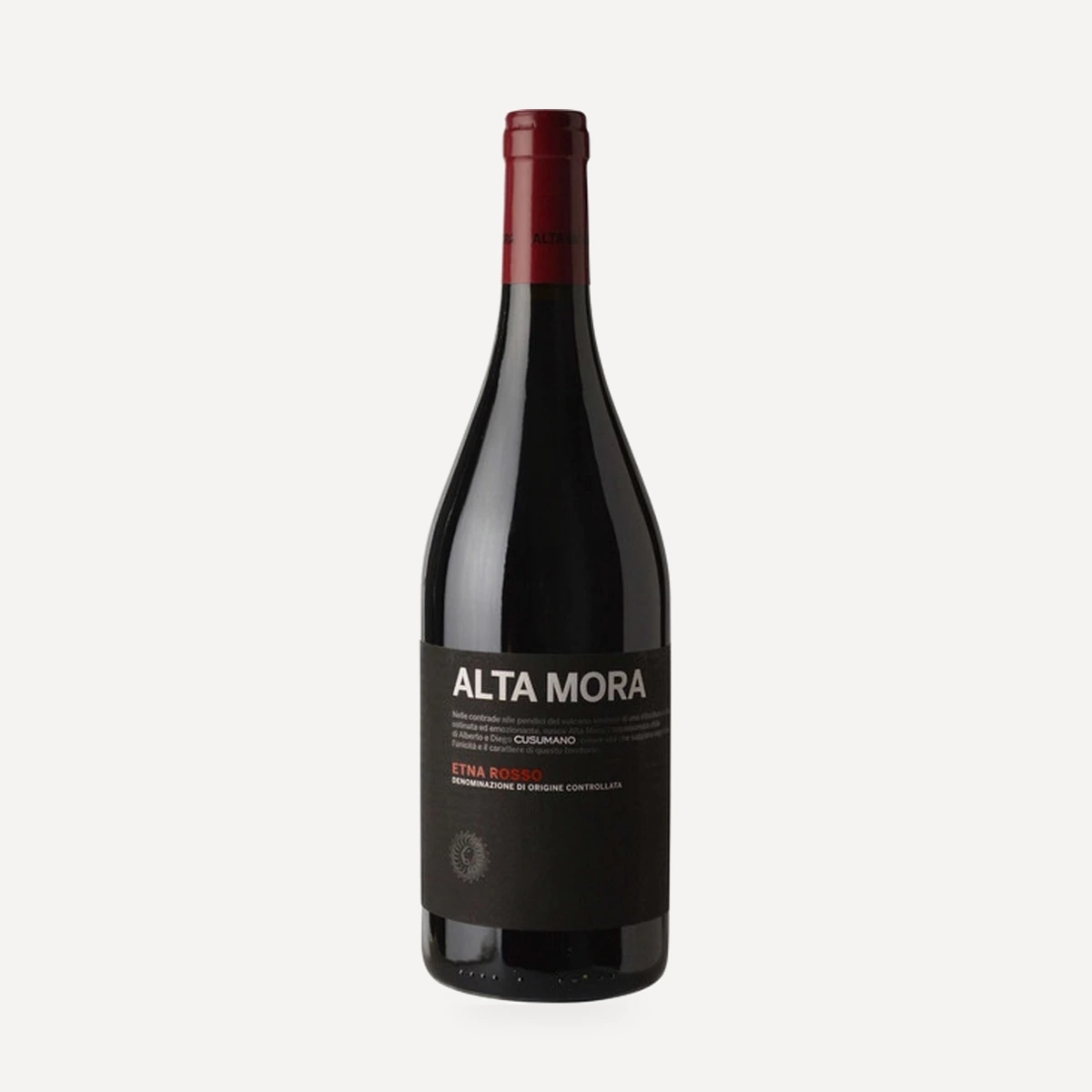 Alta Mora Etna Rosso DOC wine — Cusumano winery — Dionysus