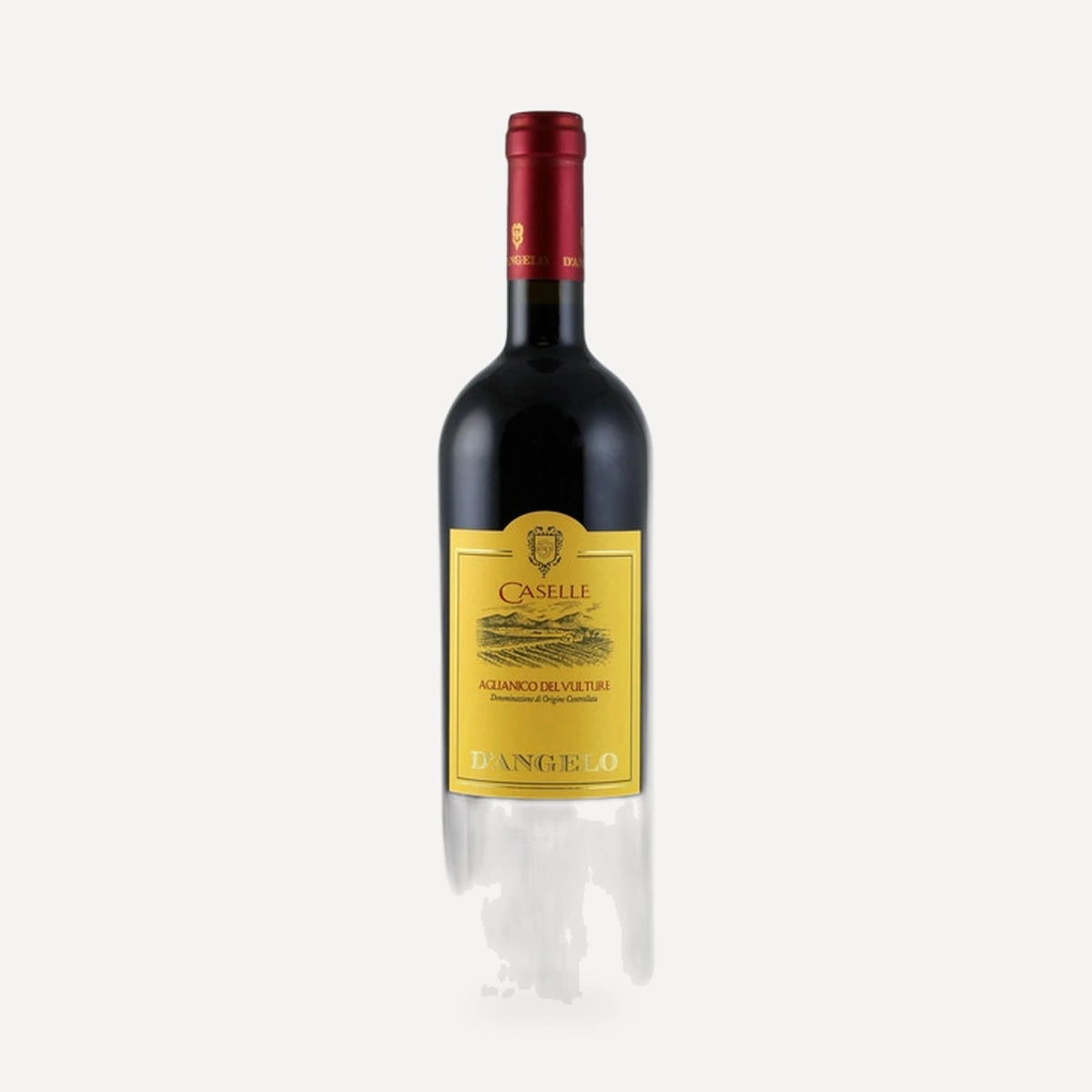 Caselle Aglianico del Vulture DOC wine — d'Angelo winery — Dionysus