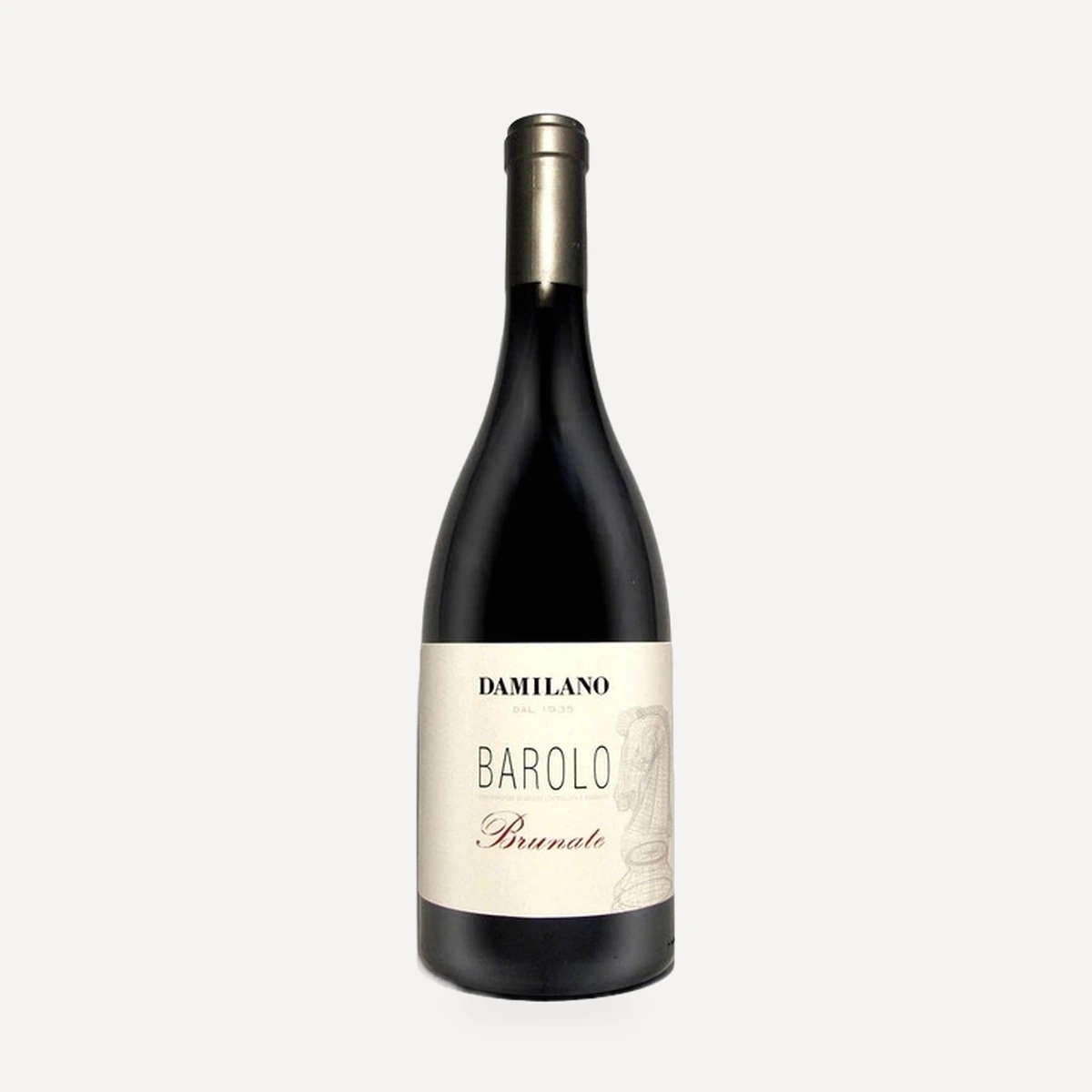 Brunate Barolo DOCG wine — Damilano winery — Dionysus