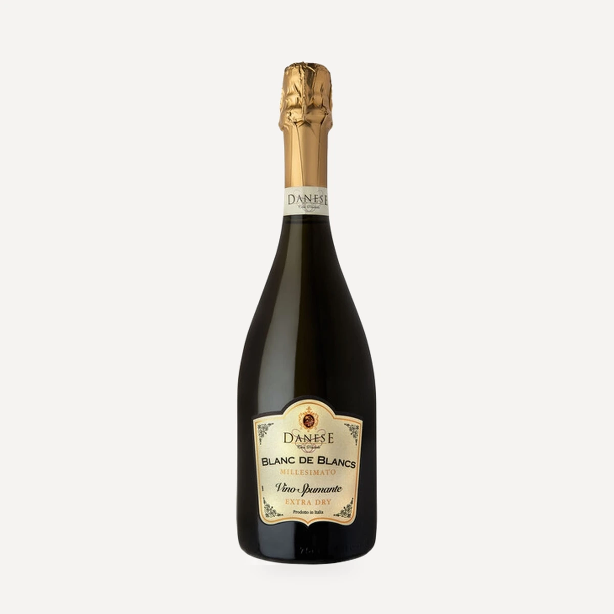 Blanc de Blancs Spumante Extra Dry wine — Danese winery — Dionysus