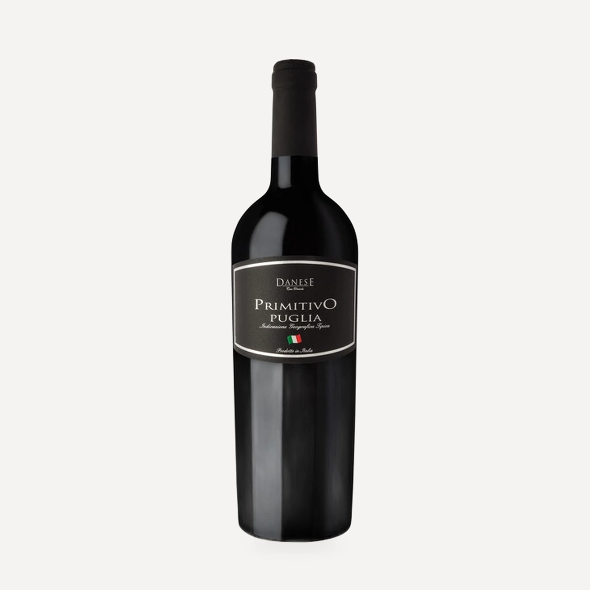 Primitivo Puglia (etichetta nera) IGT wine — Danese winery — Dionysus