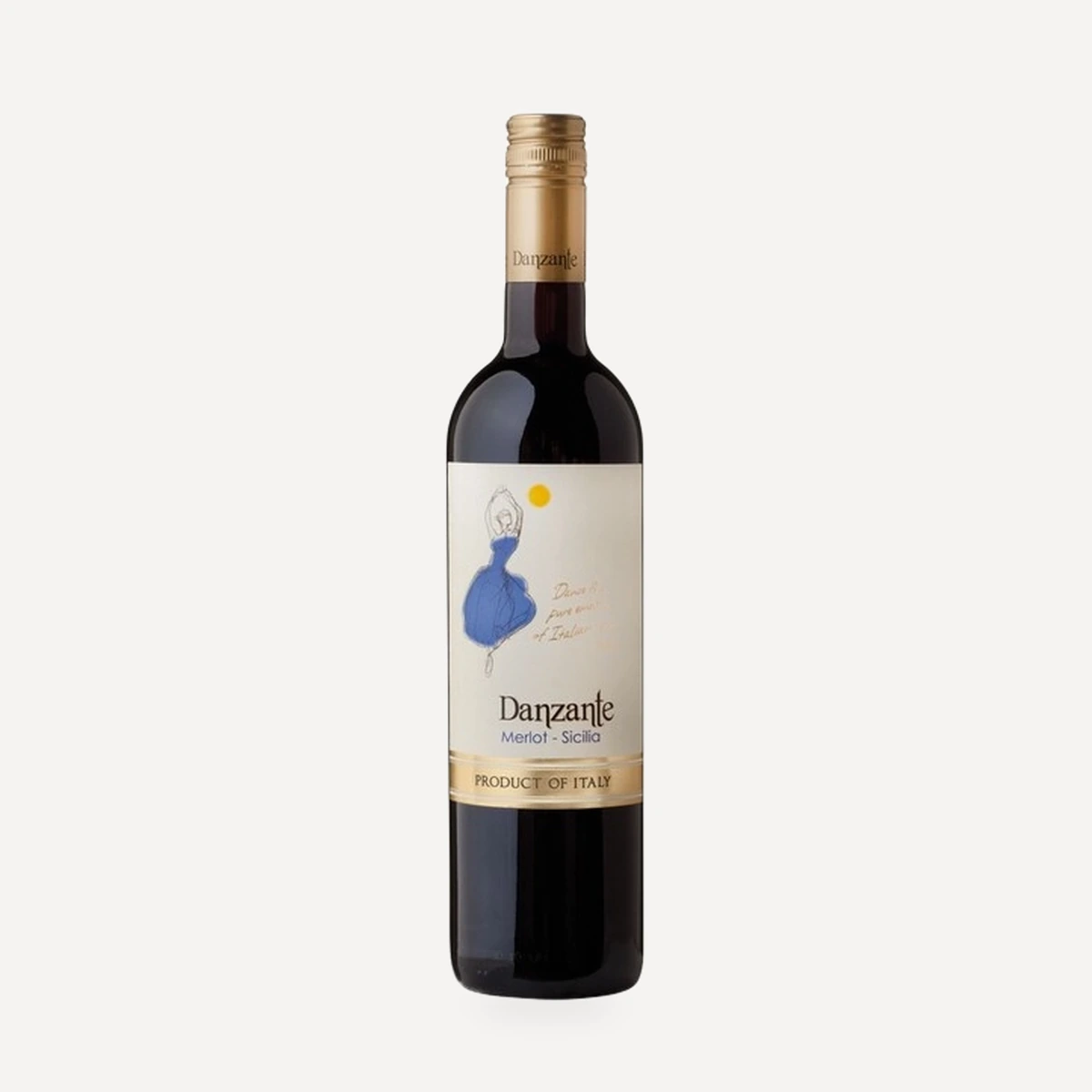 Danzante Merlot Sicilia wine — Danzante winery — Dionysus