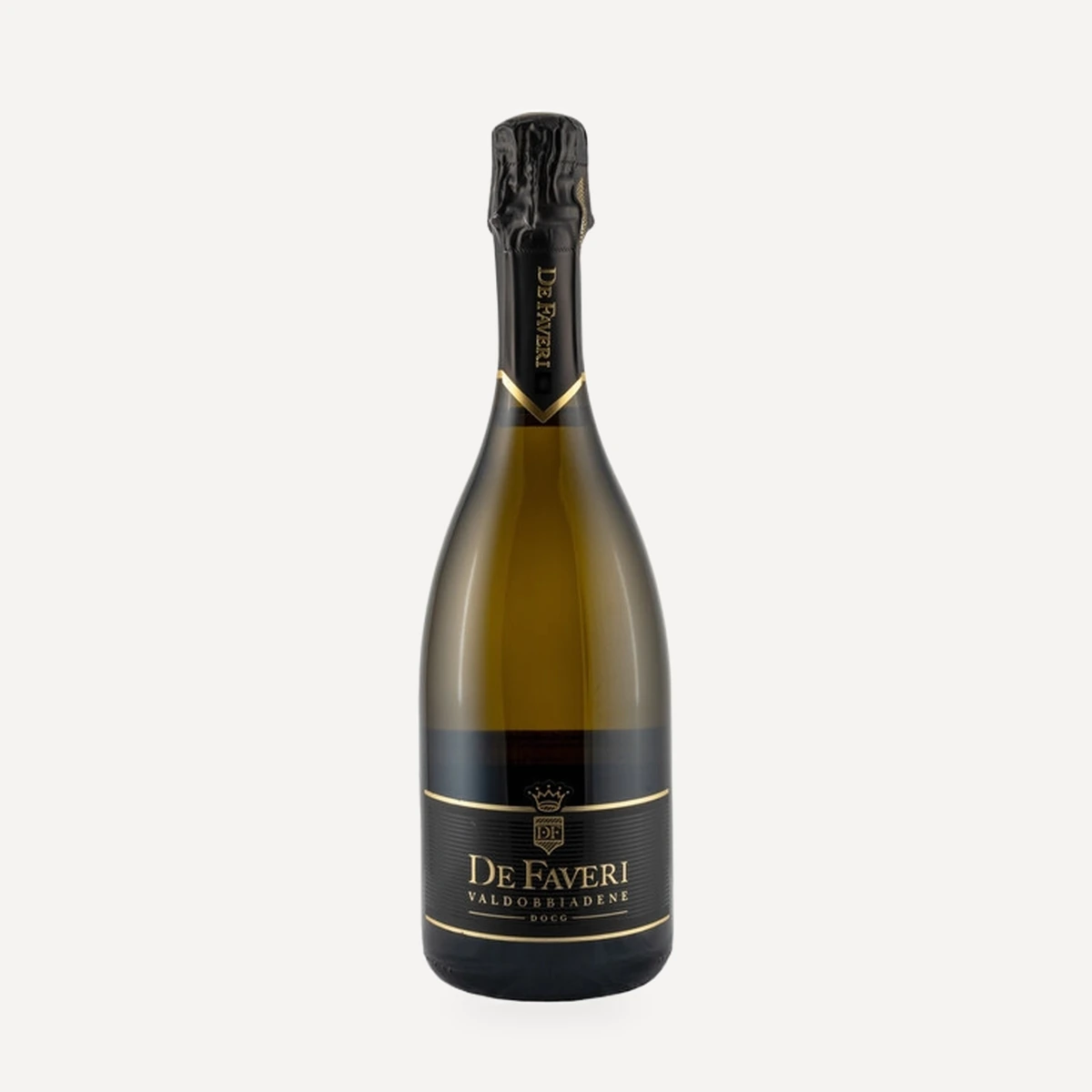 Prosecco Brut di Valdobbiadene Superiore DOCG wine — De Faveri winery — Dionysus