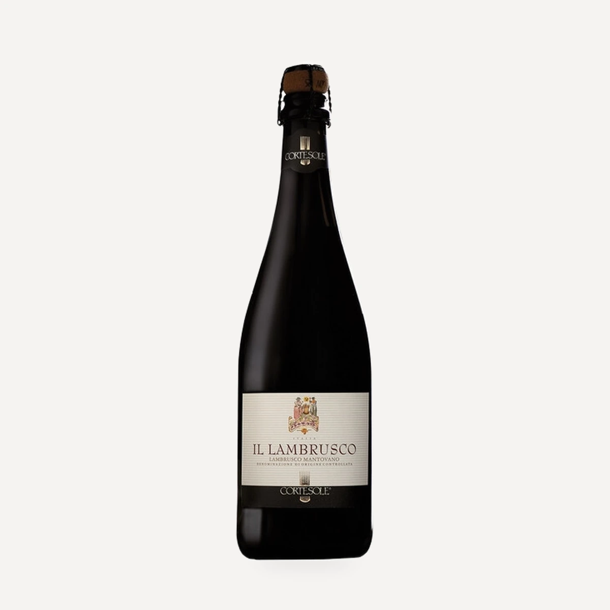 Cortesole Lambrusco Mantovano DOC wine — Decordi winery — Dionysus