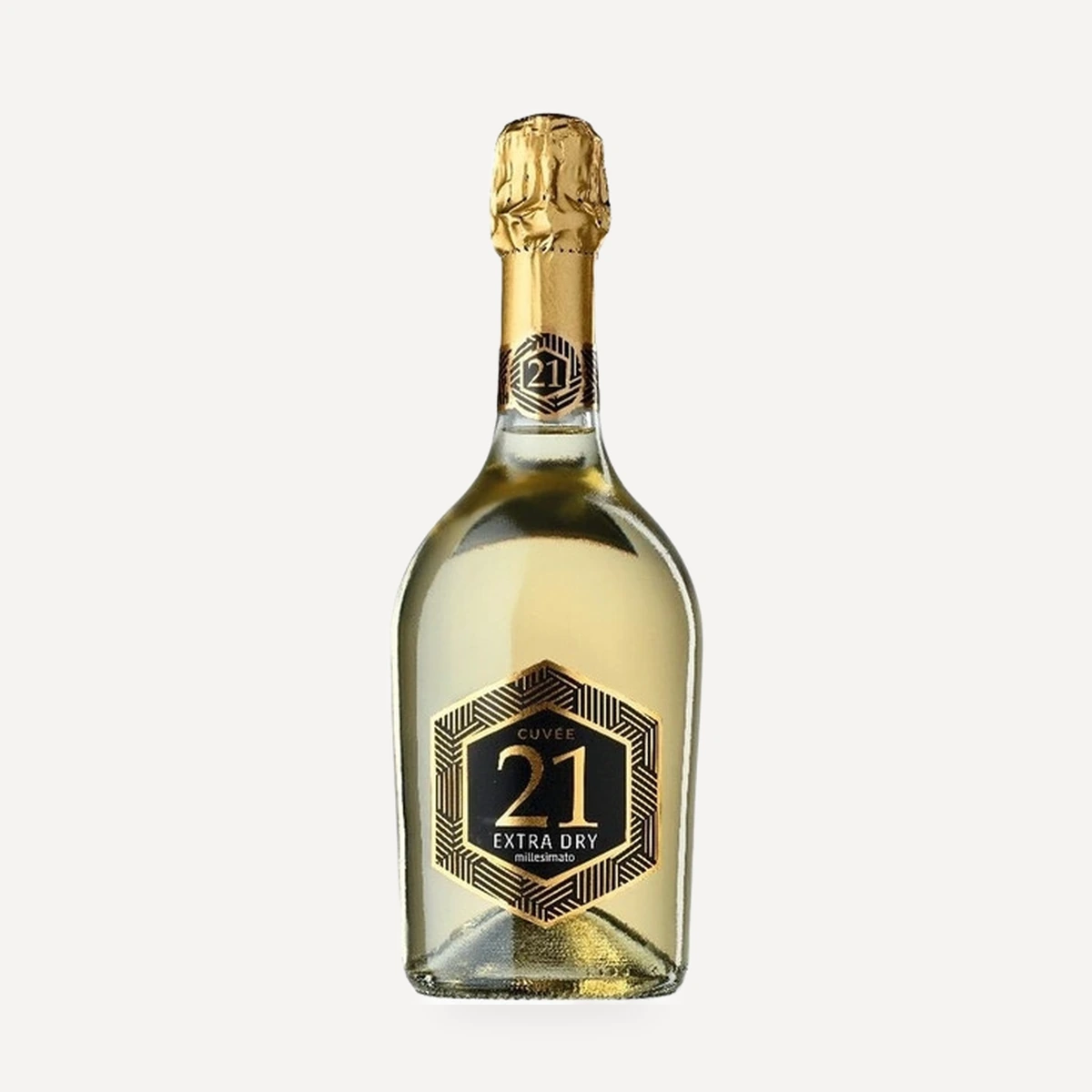 Cuvee 21 Extra Dry Millesimato wine — Decordi winery — Dionysus