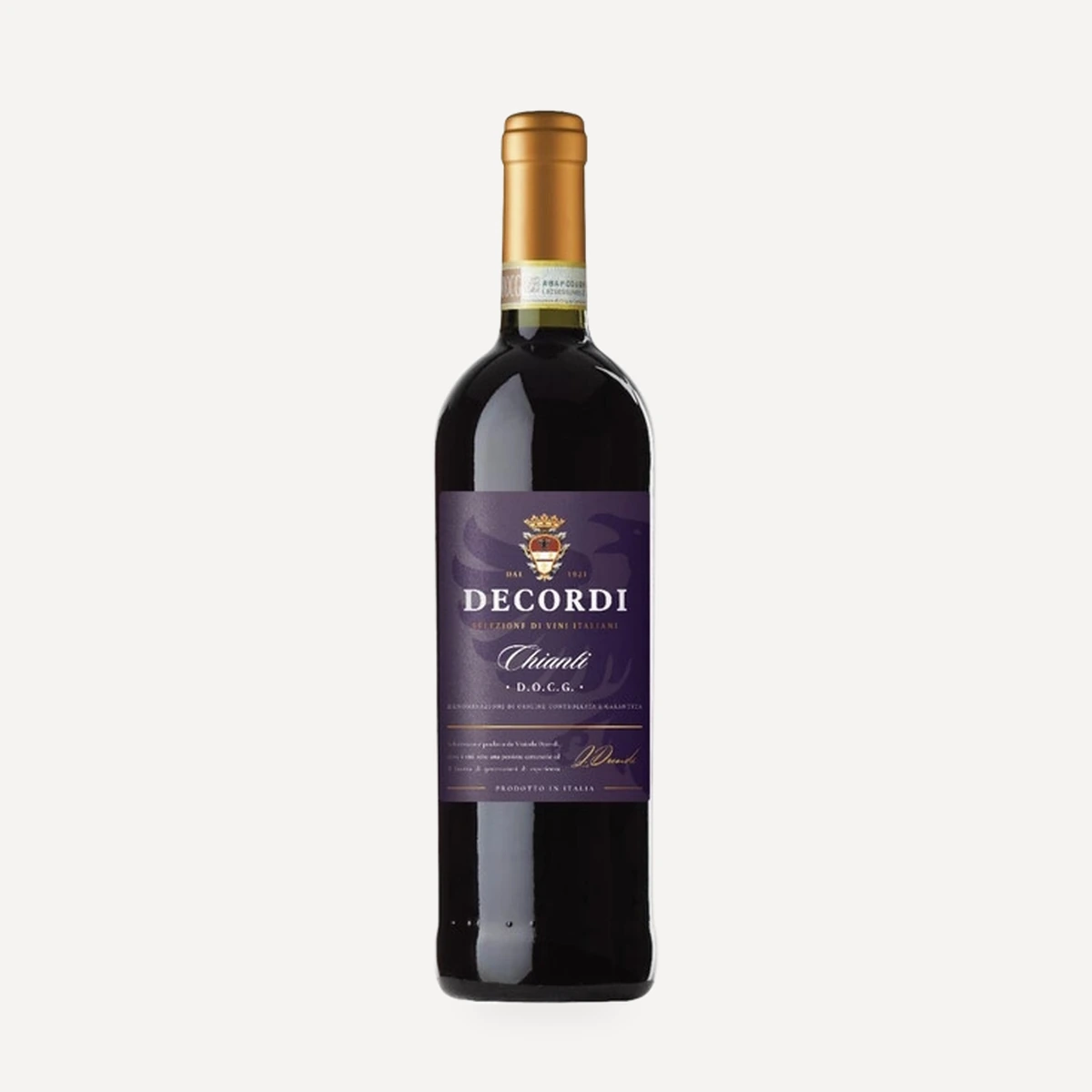 Decordi Chianti DOCG wine — Decordi winery — Dionysus