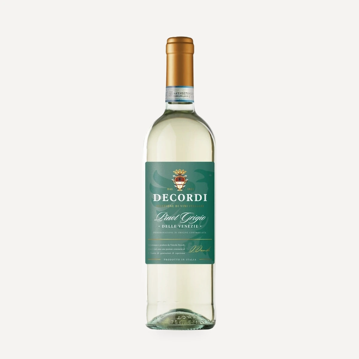 Decordi Pinot Grigio delle Venezie DOC wine — Decordi winery — Dionysus