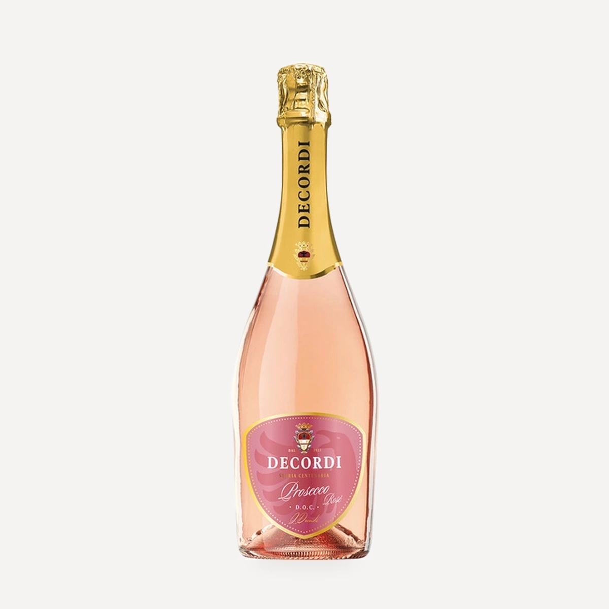 Decordi Prosecco Rose Brut DOC wine — Decordi winery — Dionysus