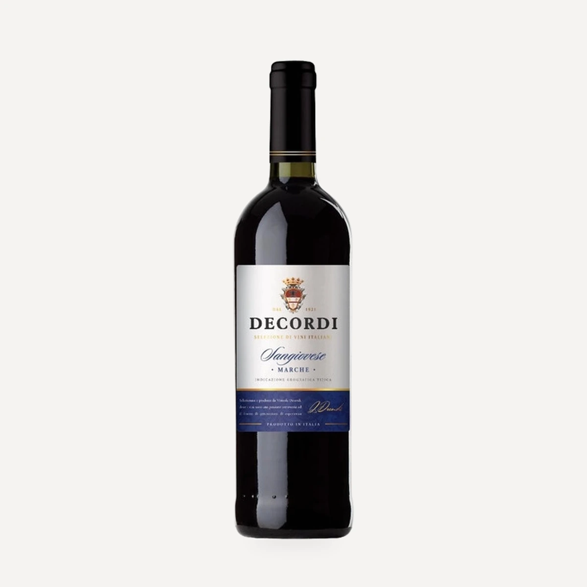 Decordi Sangiovese Marche IGT wine — Decordi winery — Dionysus