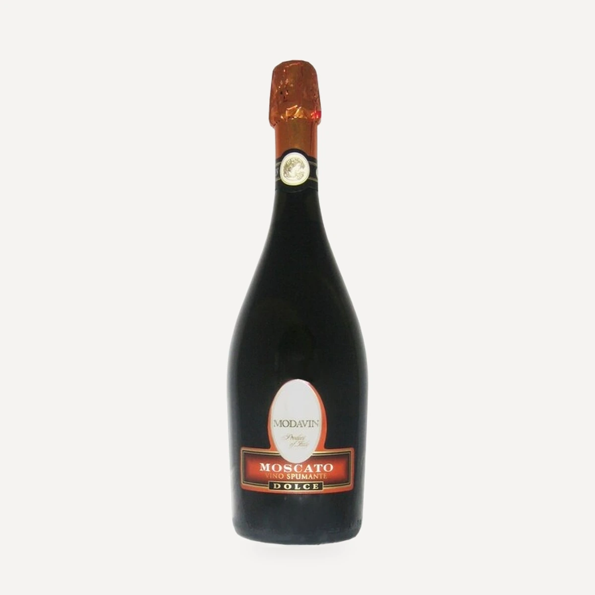 Modavin Moscato Spumante wine — Decordi winery — Dionysus