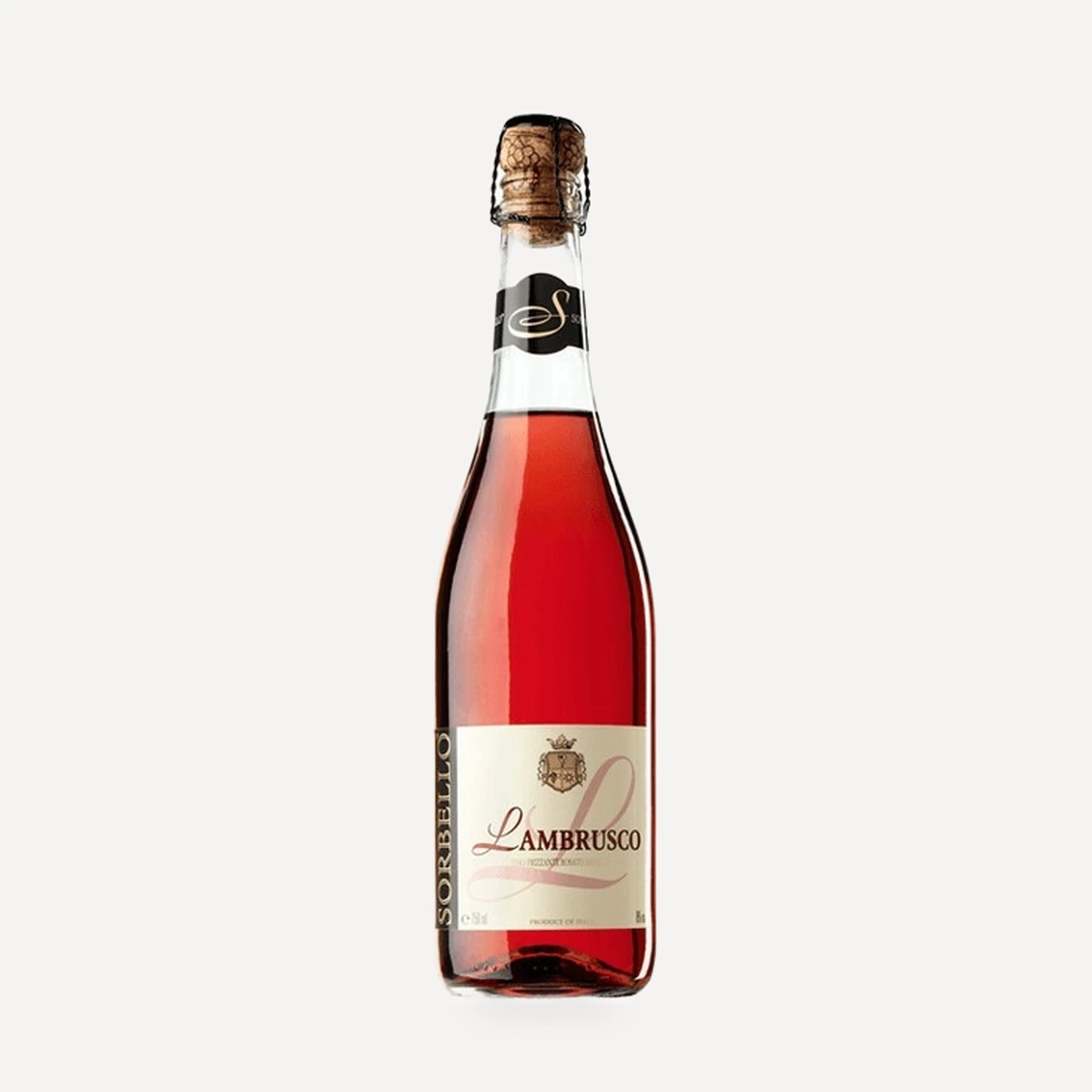 Sorbello Lambrusco Rosato IGT wine — Decordi winery — Dionysus