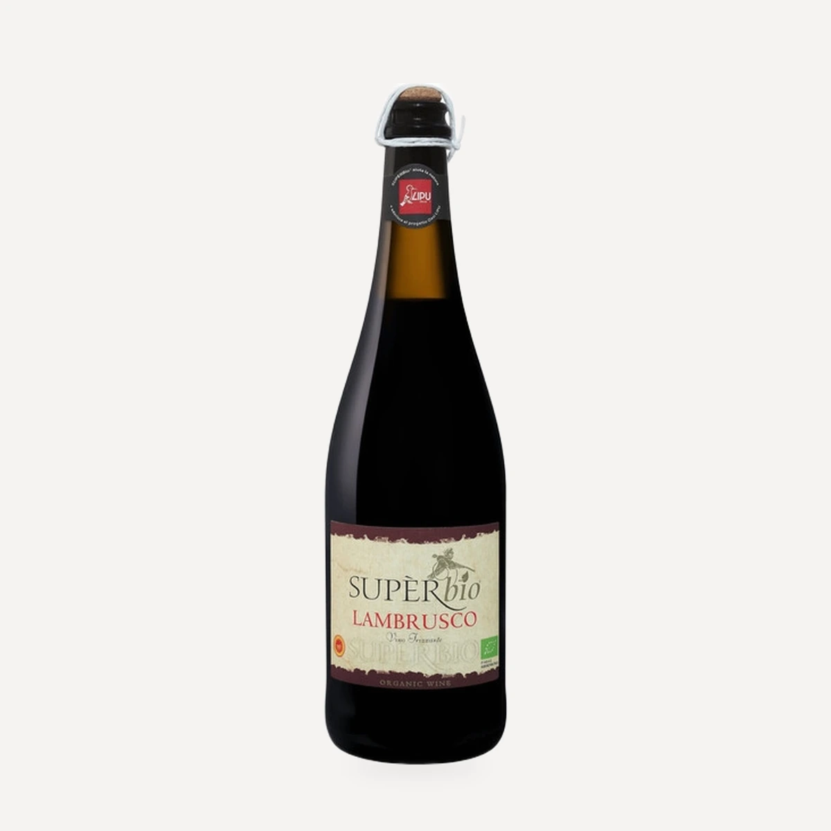 Superbio Lambrusco Grasparossa di Castelvetro DOC wine — Decordi winery — Dionysus