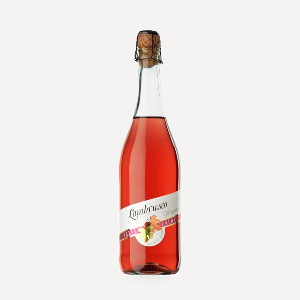 Valle Calda Rosato Amabile Lambrusco IGT wine — Decordi winery — Dionysus