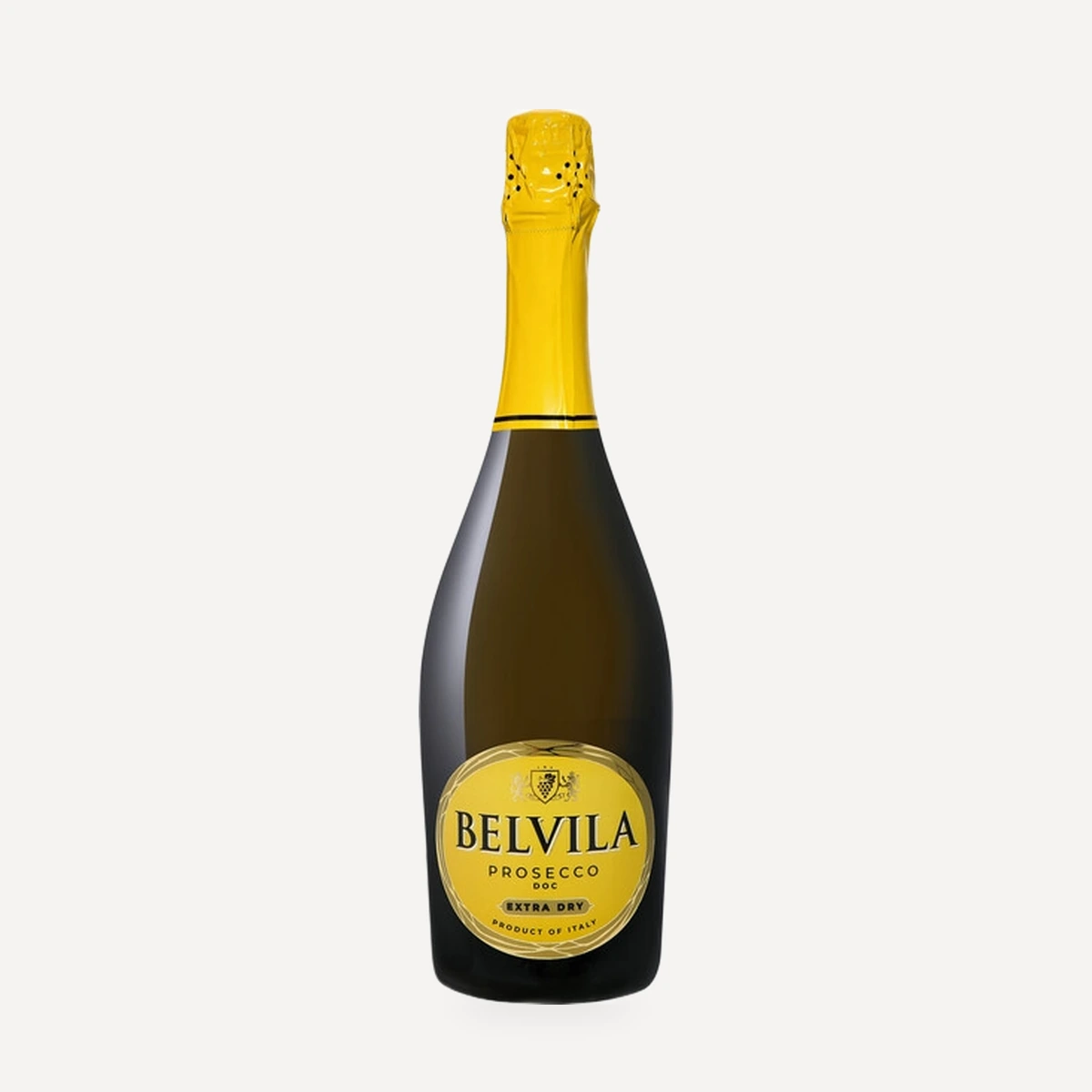 Belvila Prosecco Spumante Extra Dry DOC wine — Degli Olmi winery — Dionysus