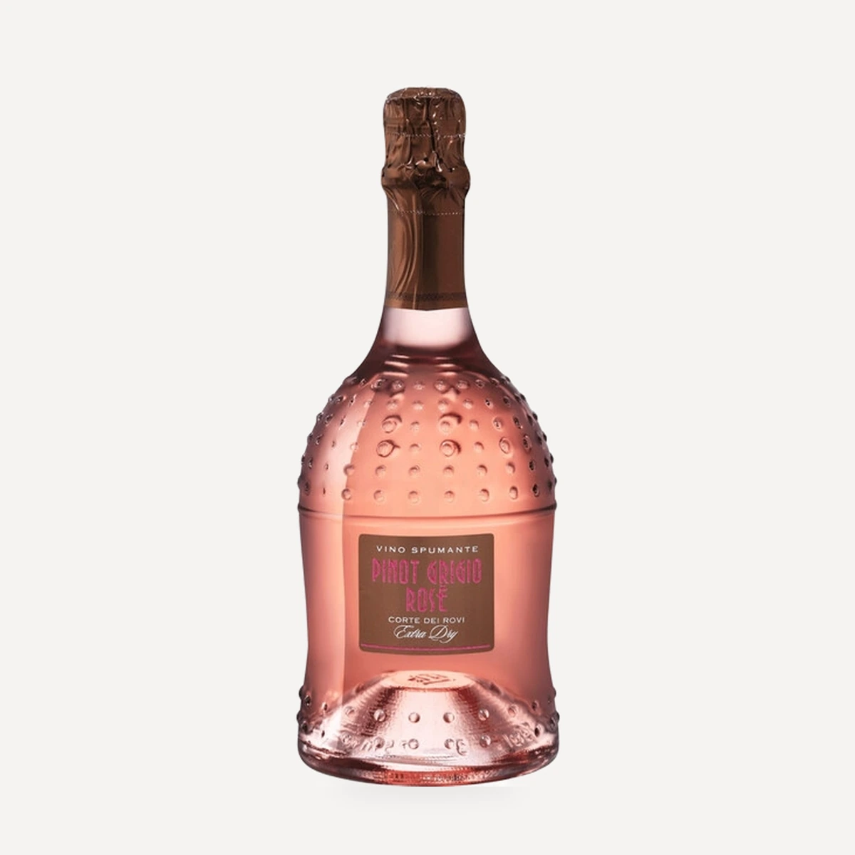 Corte dei Rovi Pinot Grigio Rose Spumante Extra Dry wine — Degli Olmi winery — Dionysus