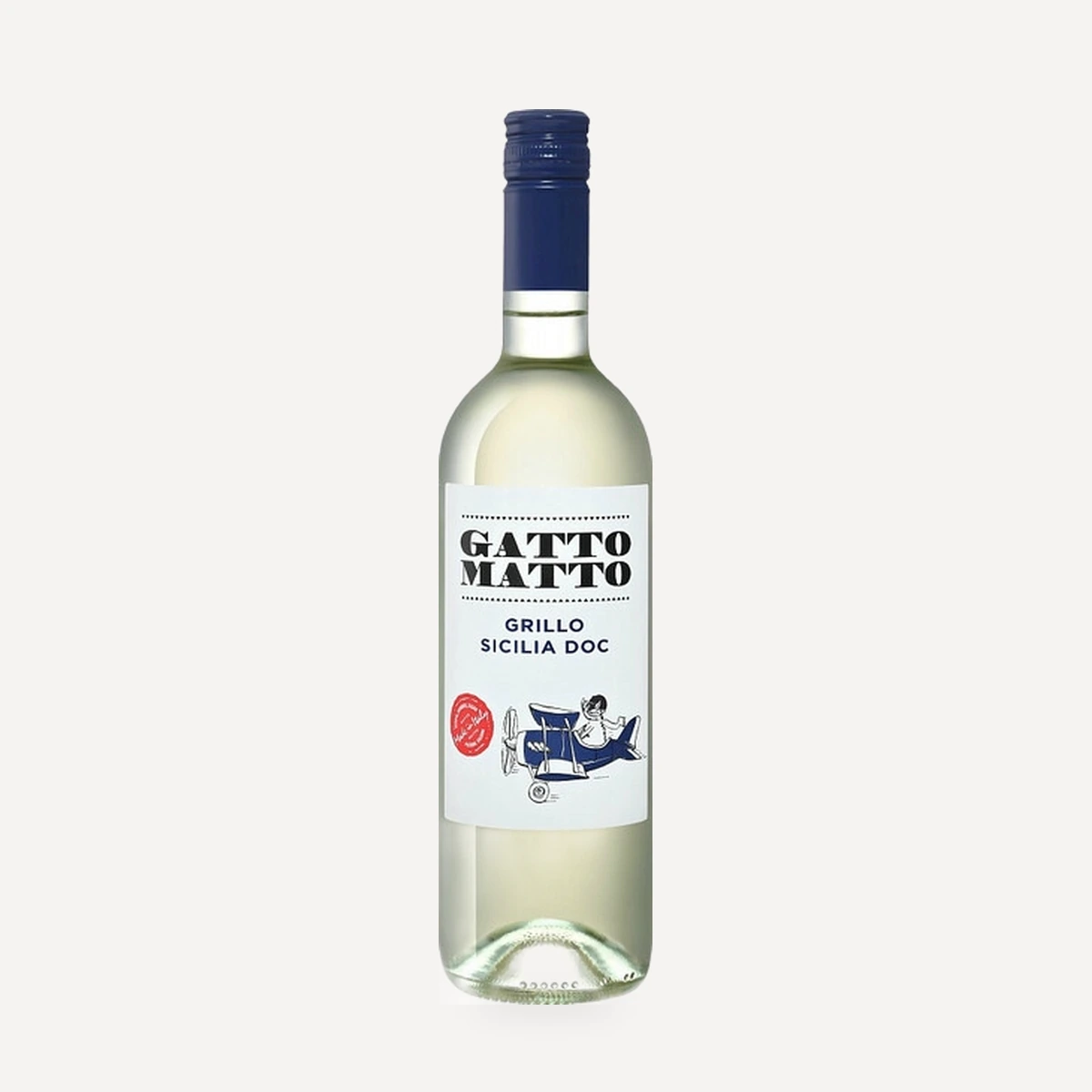 Gatto Matto Grillo Sicilia DOC wine — Degli Olmi winery — Dionysus