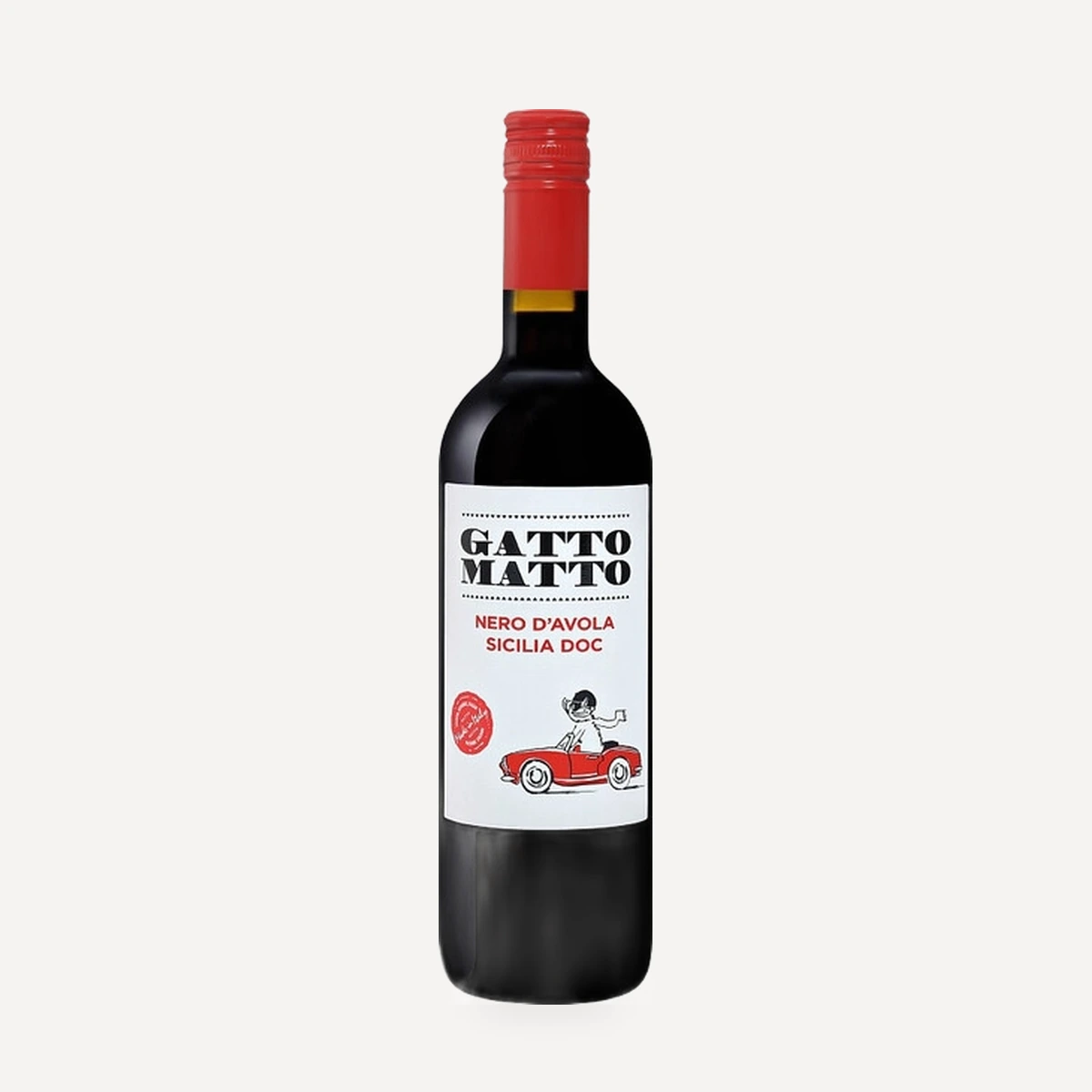 Gatto Matto Nero d'Avola Sicilia DOC wine — Degli Olmi winery — Dionysus