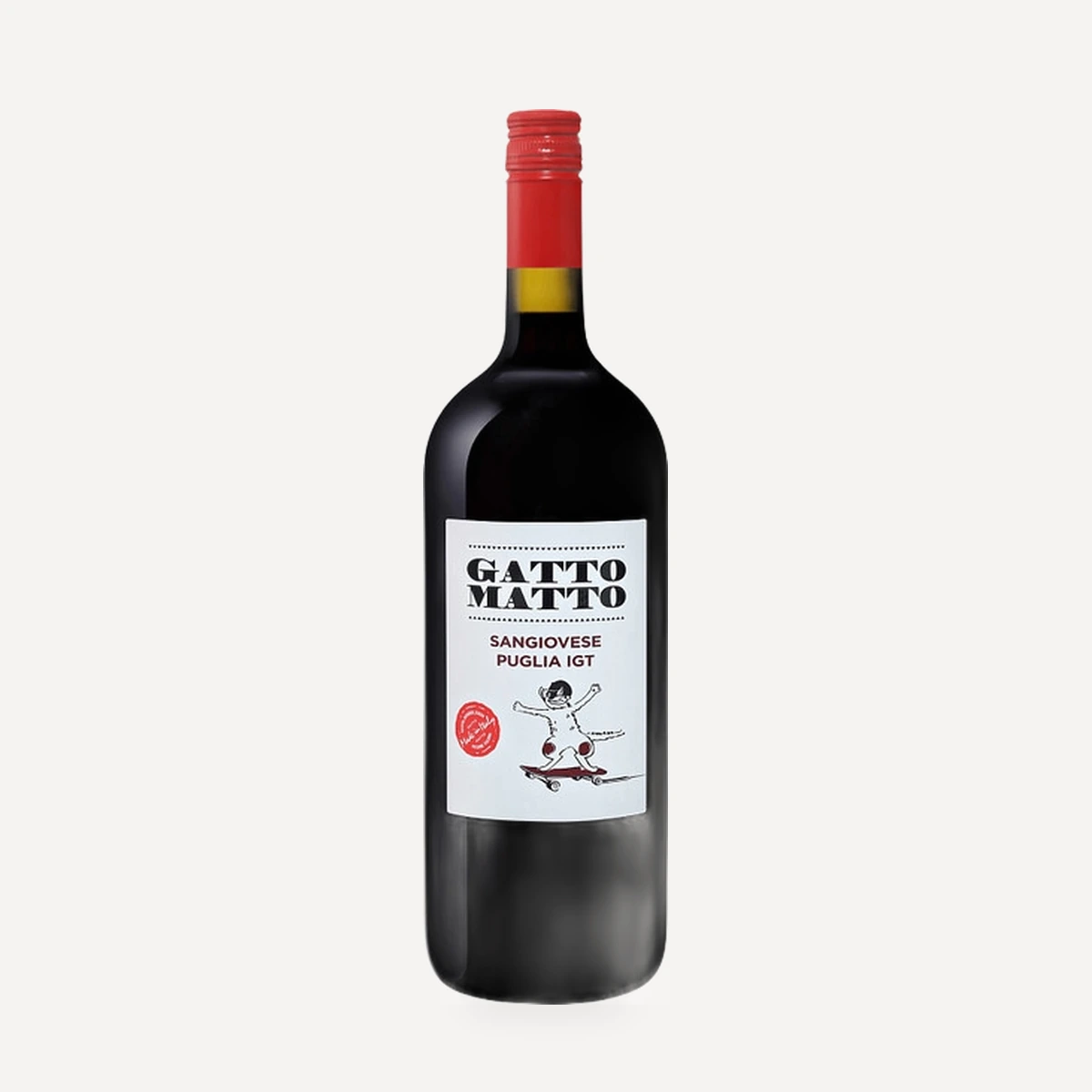 Gatto Matto Sangiovese Puglia IGT wine — Degli Olmi winery — Dionysus