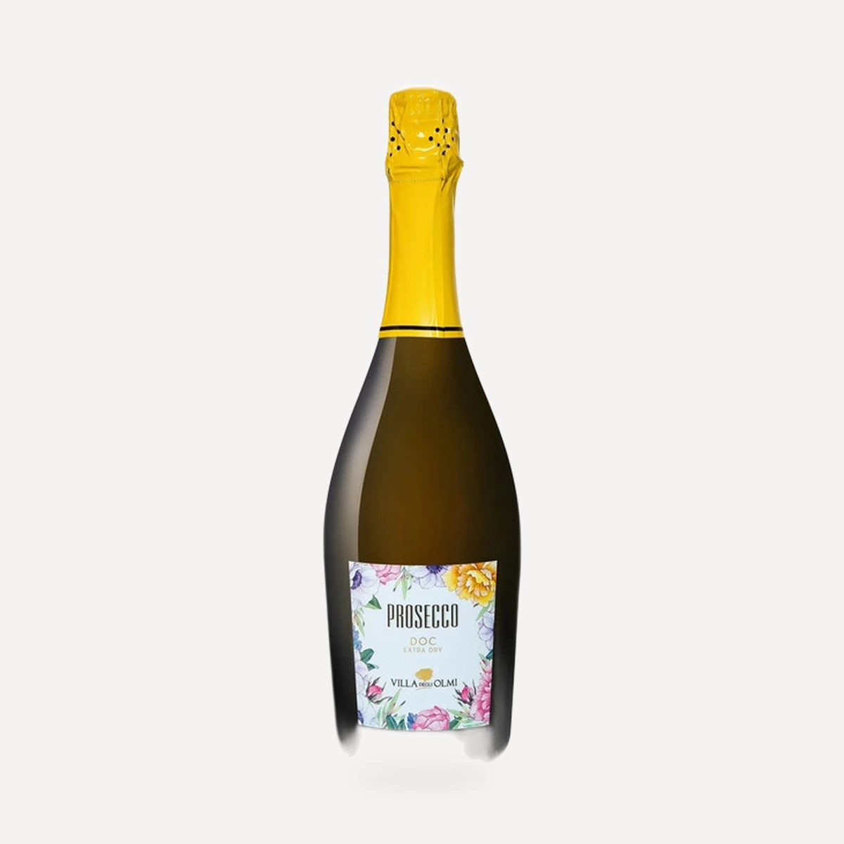 Prosecco Extra Dry Flower Label DOC wine — Degli Olmi winery — Dionysus