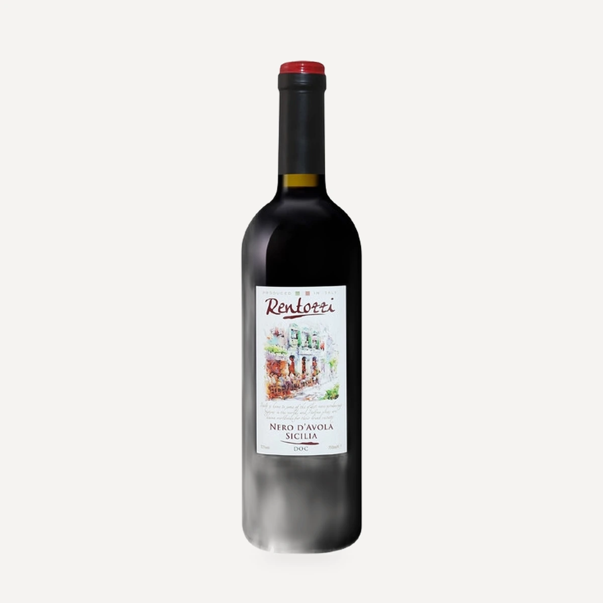 Rentozzi Nero d'Avola Sicilia DOC wine — Degli Olmi winery — Dionysus