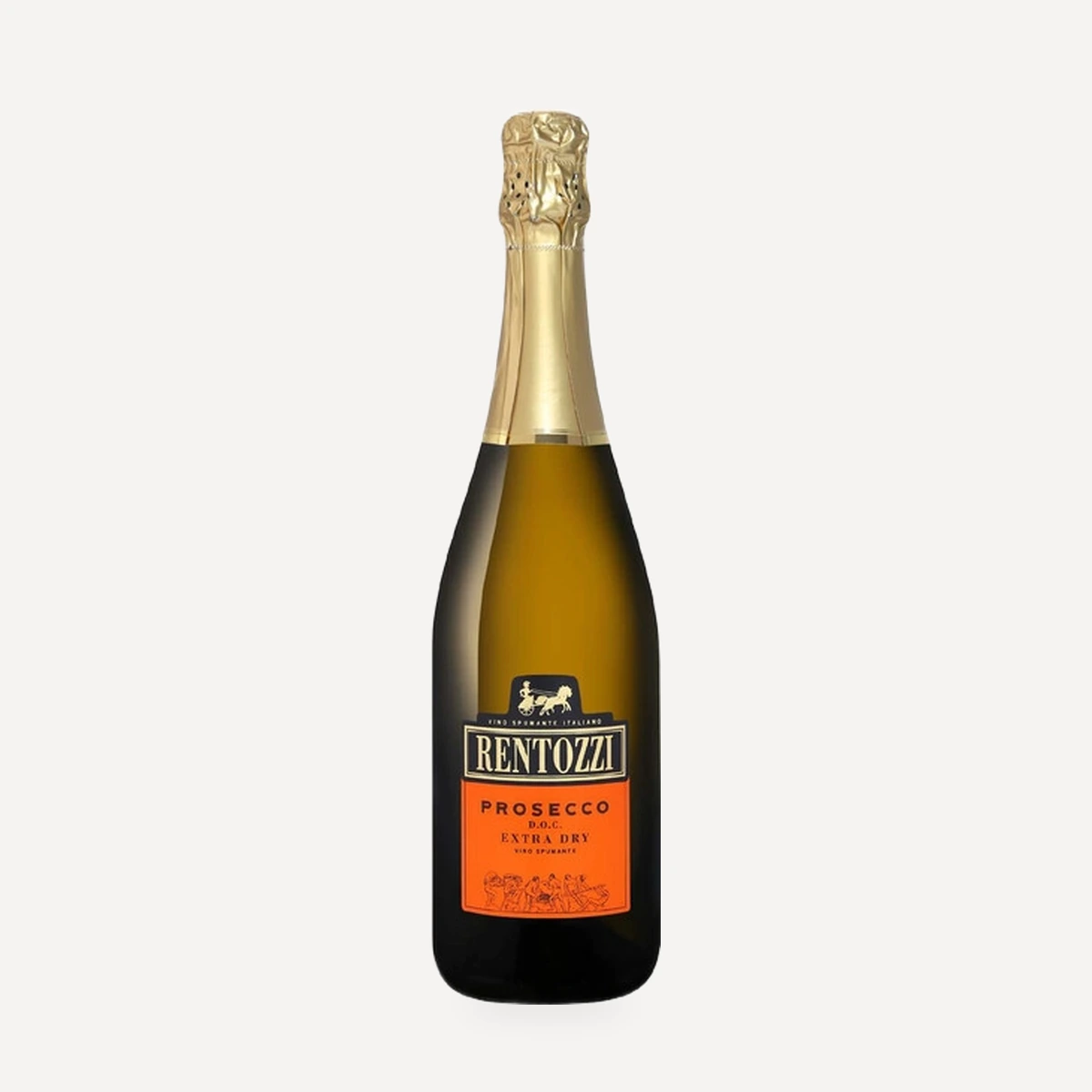 Rentozzi Prosecco Extra Dry DOC wine — Degli Olmi winery — Dionysus