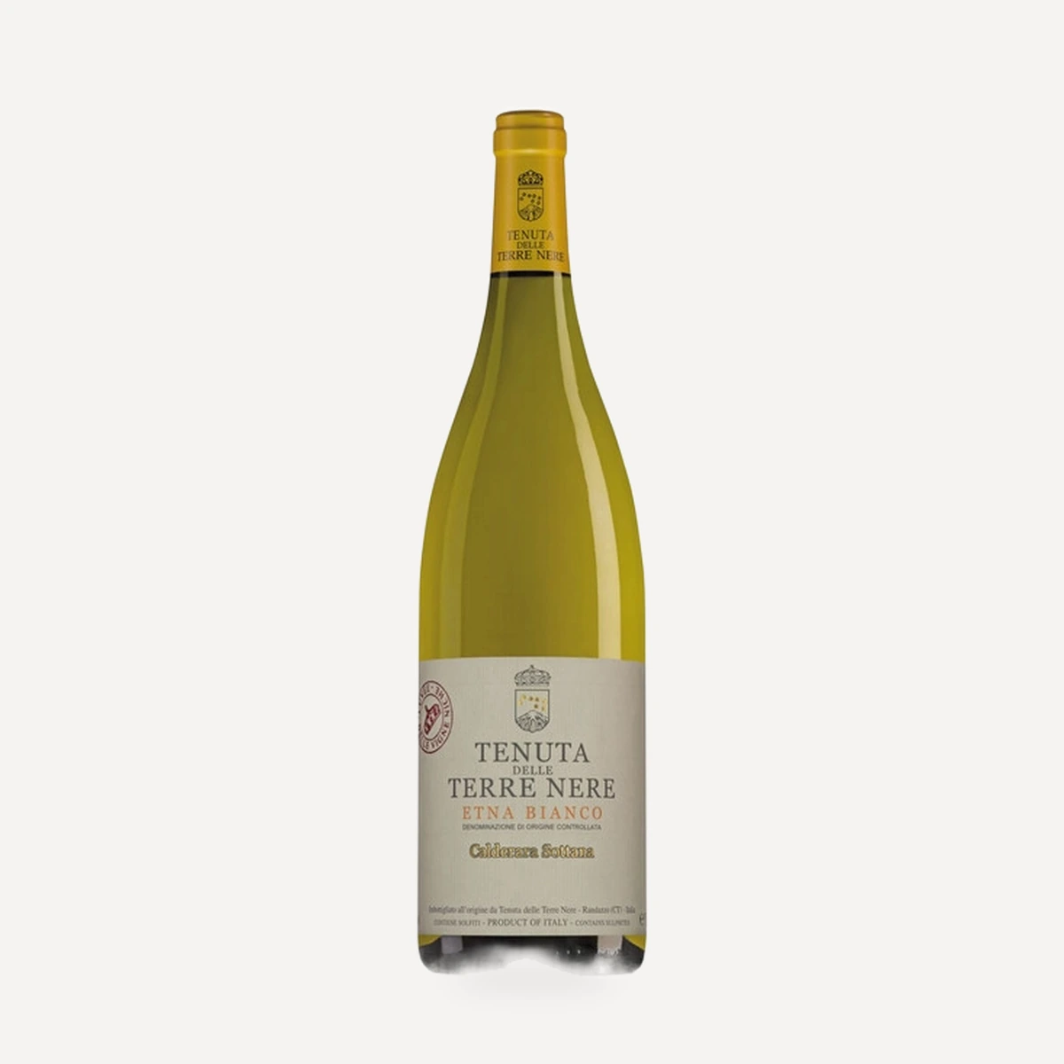 Cuvée delle Vigne Niche Calderara Sottana Etna Bianco DOC wine — Tenuta Terre Nere winery — Dionysus