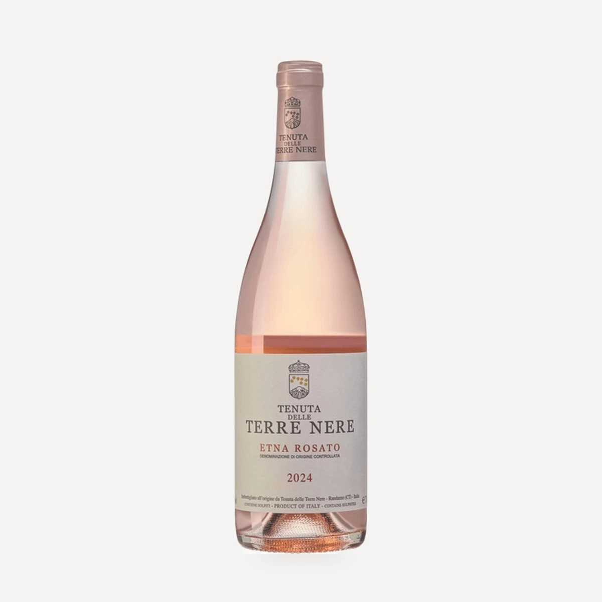 Etna Rosato DOC wine — Tenuta Terre Nere winery — Dionysus
