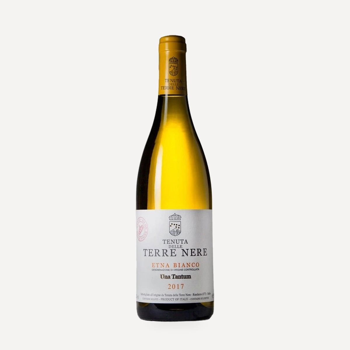 Vigne Niche Una Tantum Etna Bianco DOC wine — Tenuta Terre Nere winery — Dionysus