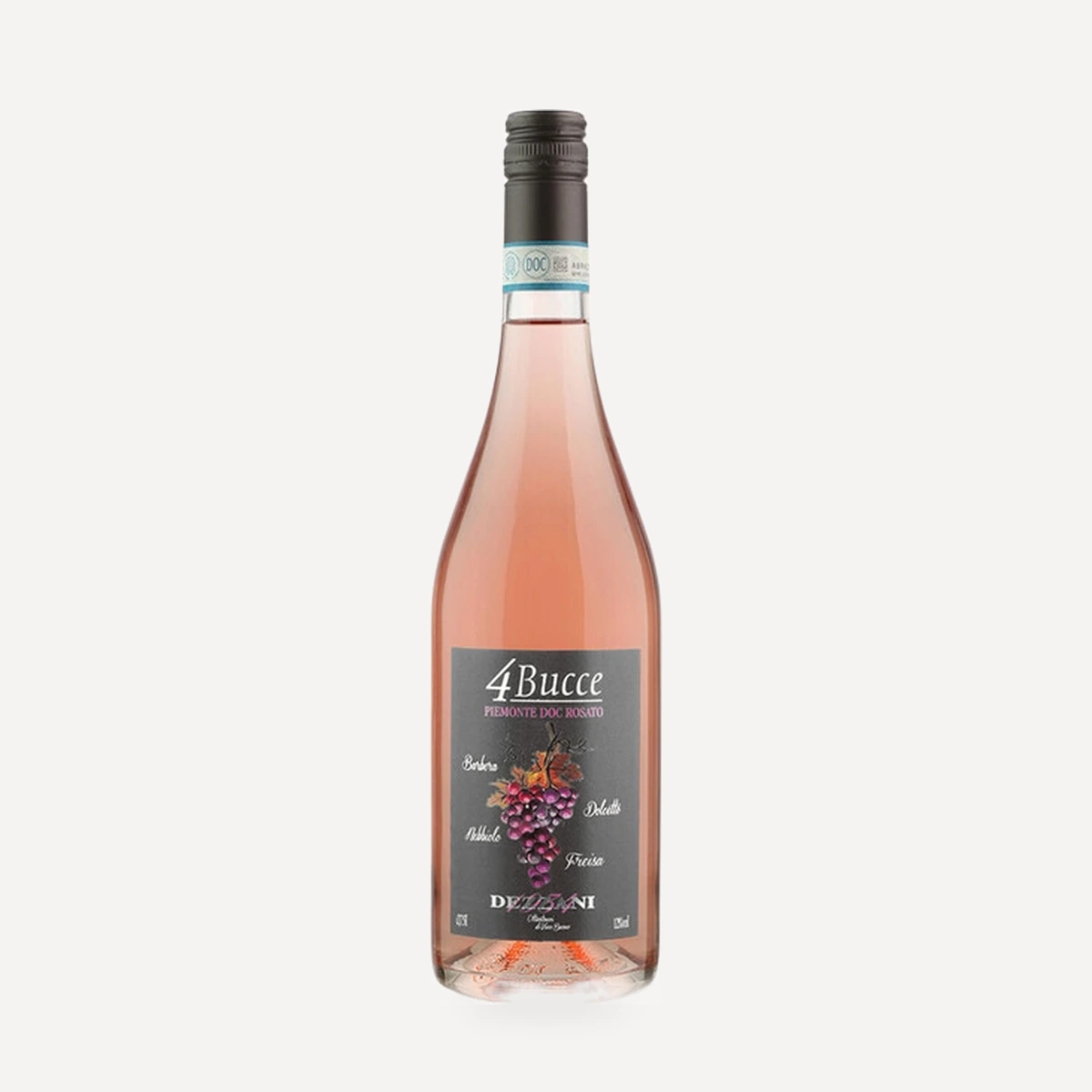 4 Bucce Rosato Piemonte DOC wine — Dezzani winery — Dionysus