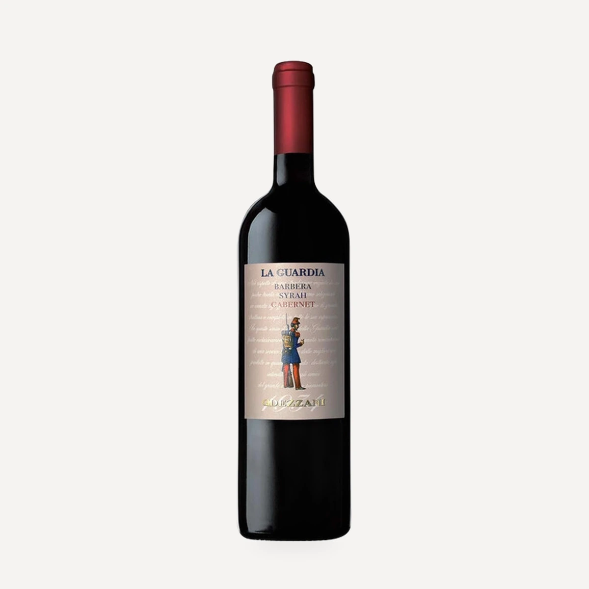 La Guardia Monferrato DOC wine — Dezzani winery — Dionysus