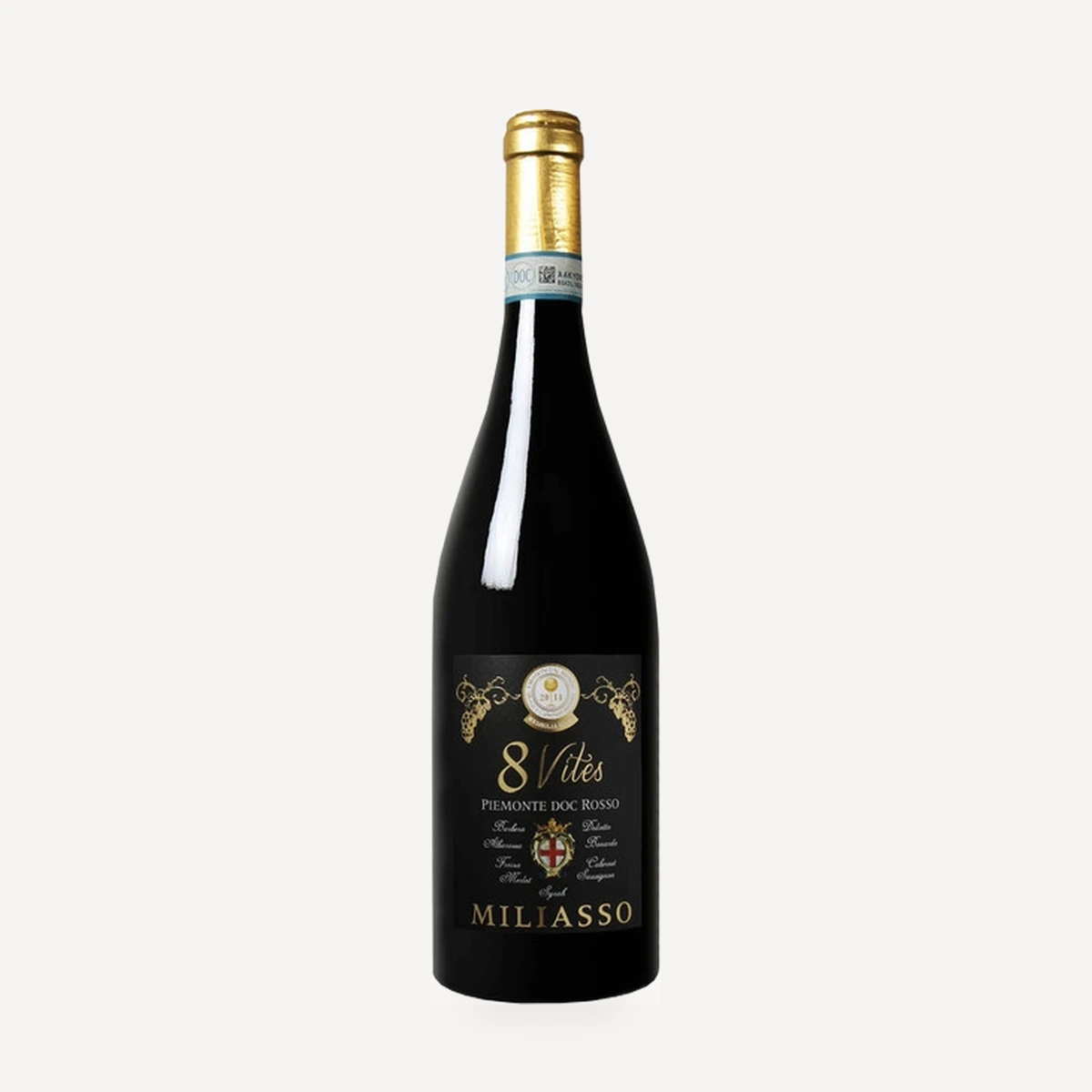 Miliasso 8 Vites Piemonte DOC wine — Dezzani winery — Dionysus