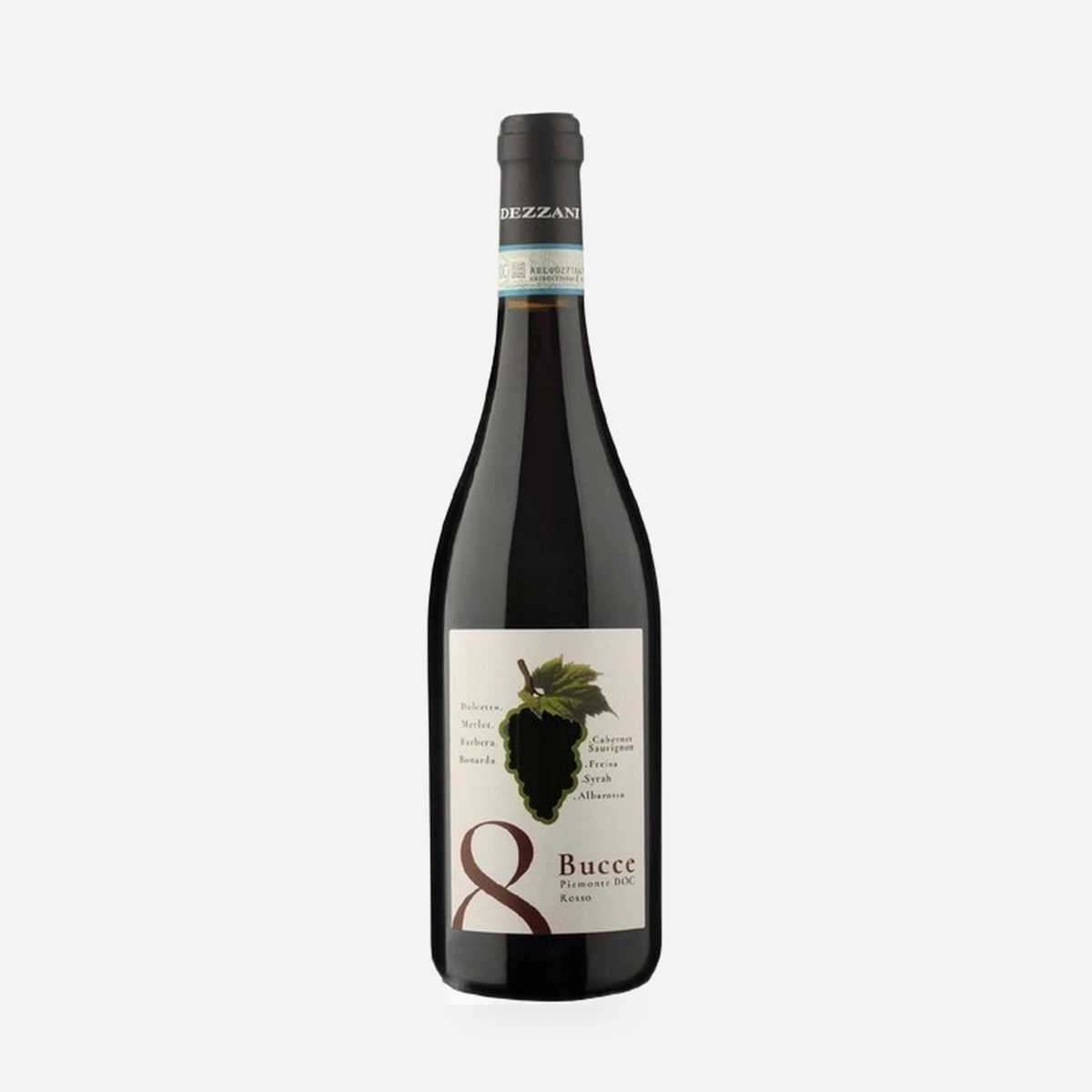Otto Bucce Piemonte DOC wine — Dezzani winery — Dionysus