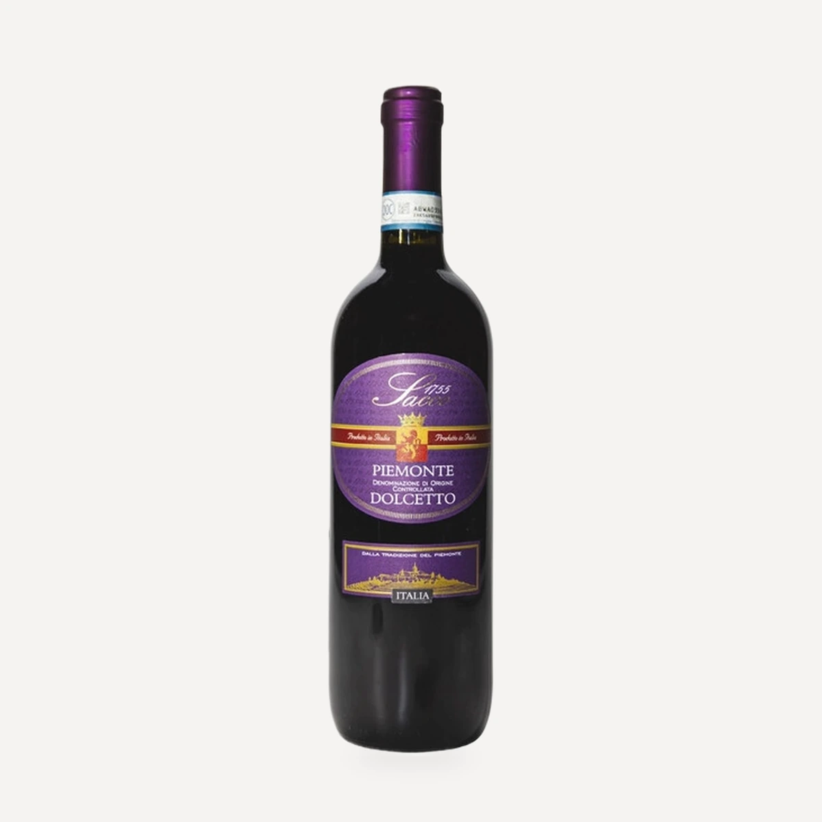 Sacco Dolcetto Piemonte DOC wine — Dezzani winery — Dionysus