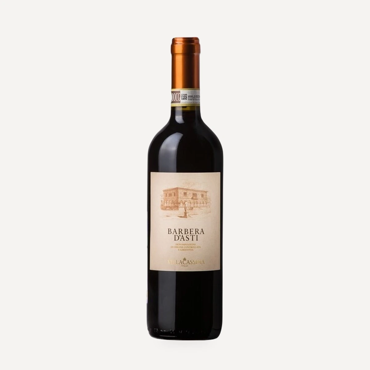 Villa Cassina Barbera d'Asti DOCG wine — Dezzani winery — Dionysus