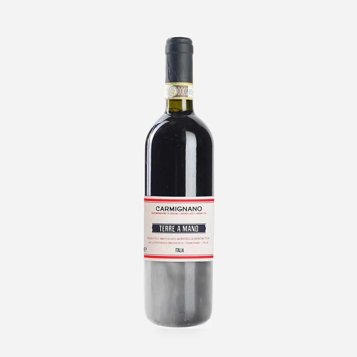 Terre a Mano Carmignano DOCG wine — di Bacchereto winery — Dionysus