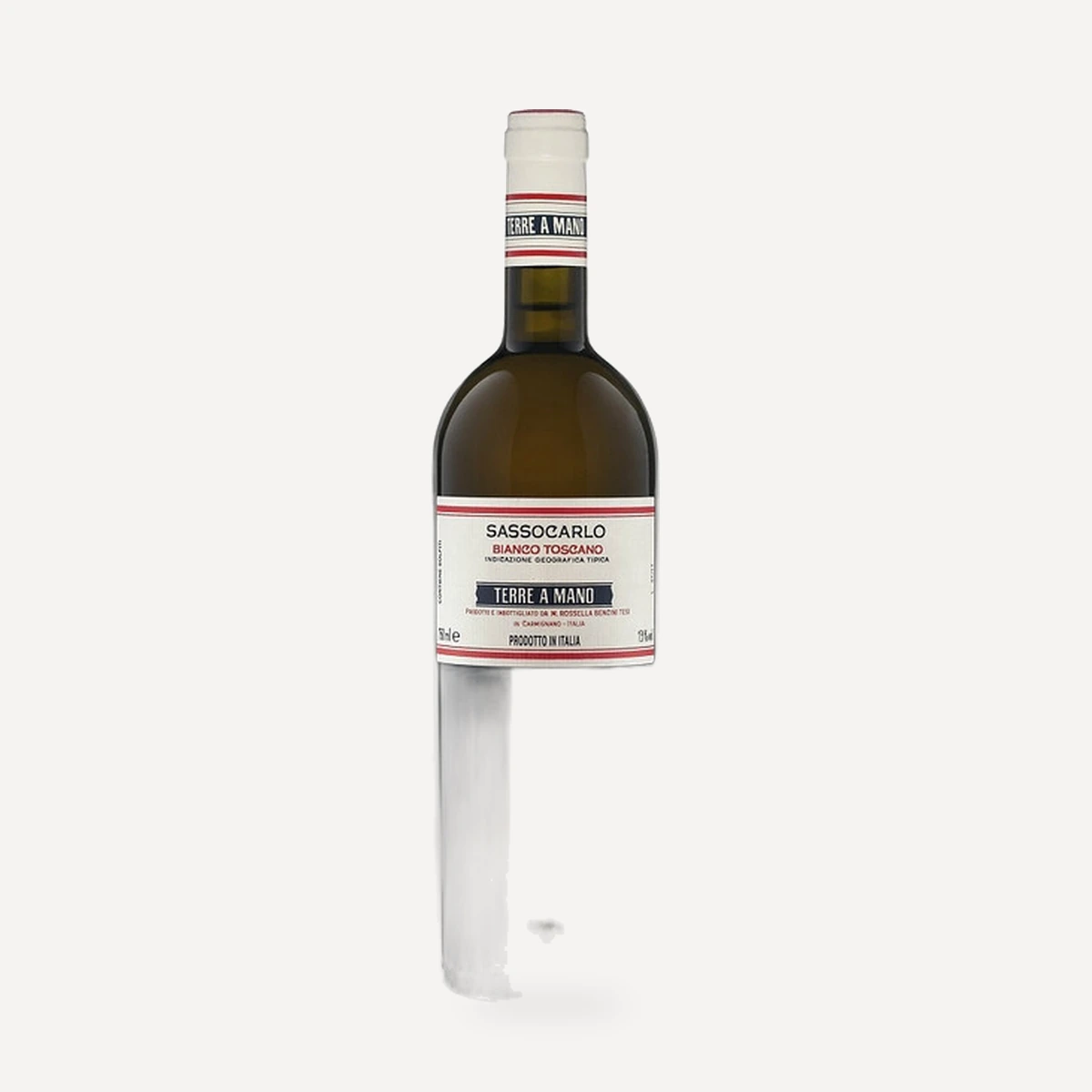 Terre a Mano Sassocarlo Bianco Toscano IGT wine — di Bacchereto winery — Dionysus