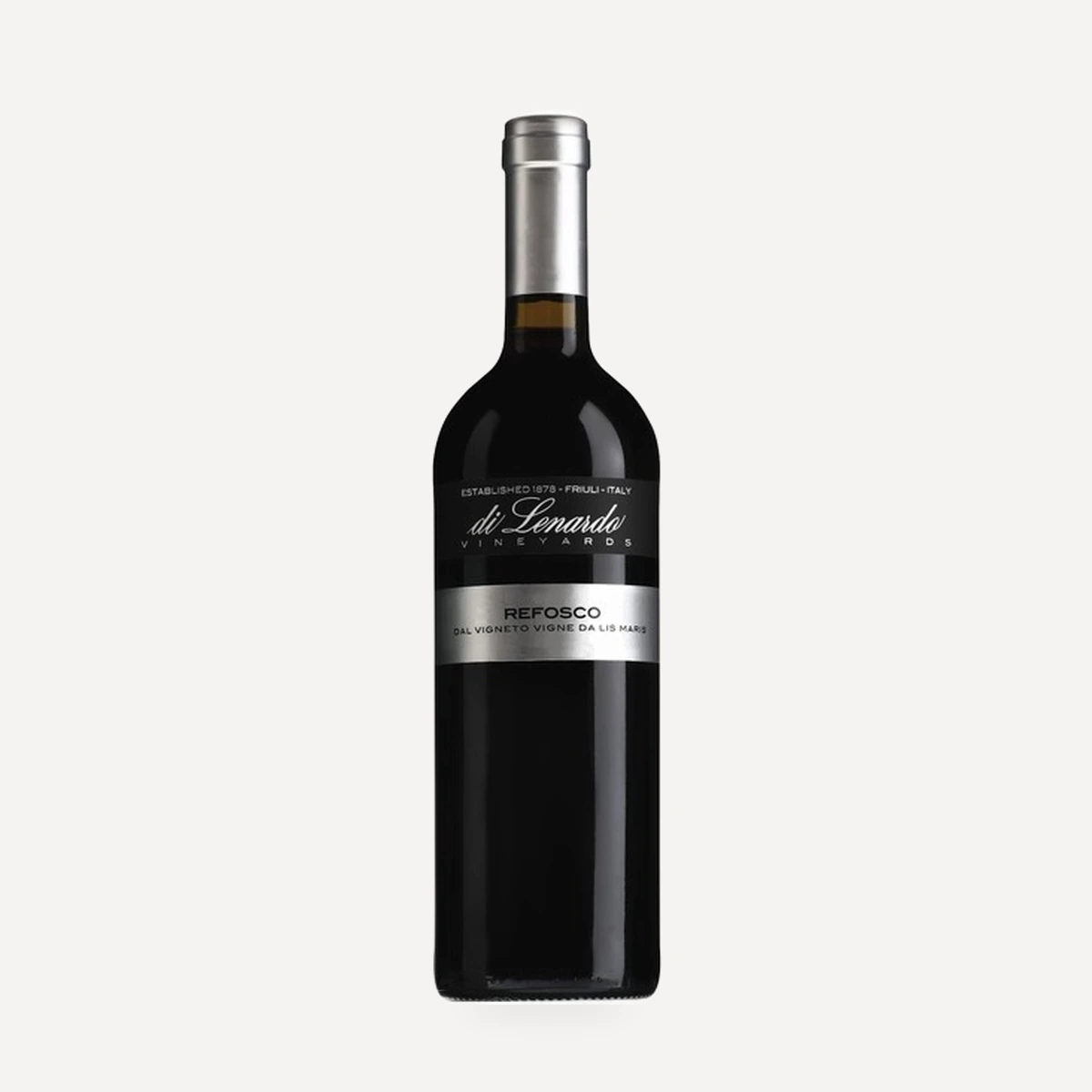 Refosco³ wine — di Lenardo winery — Dionysus